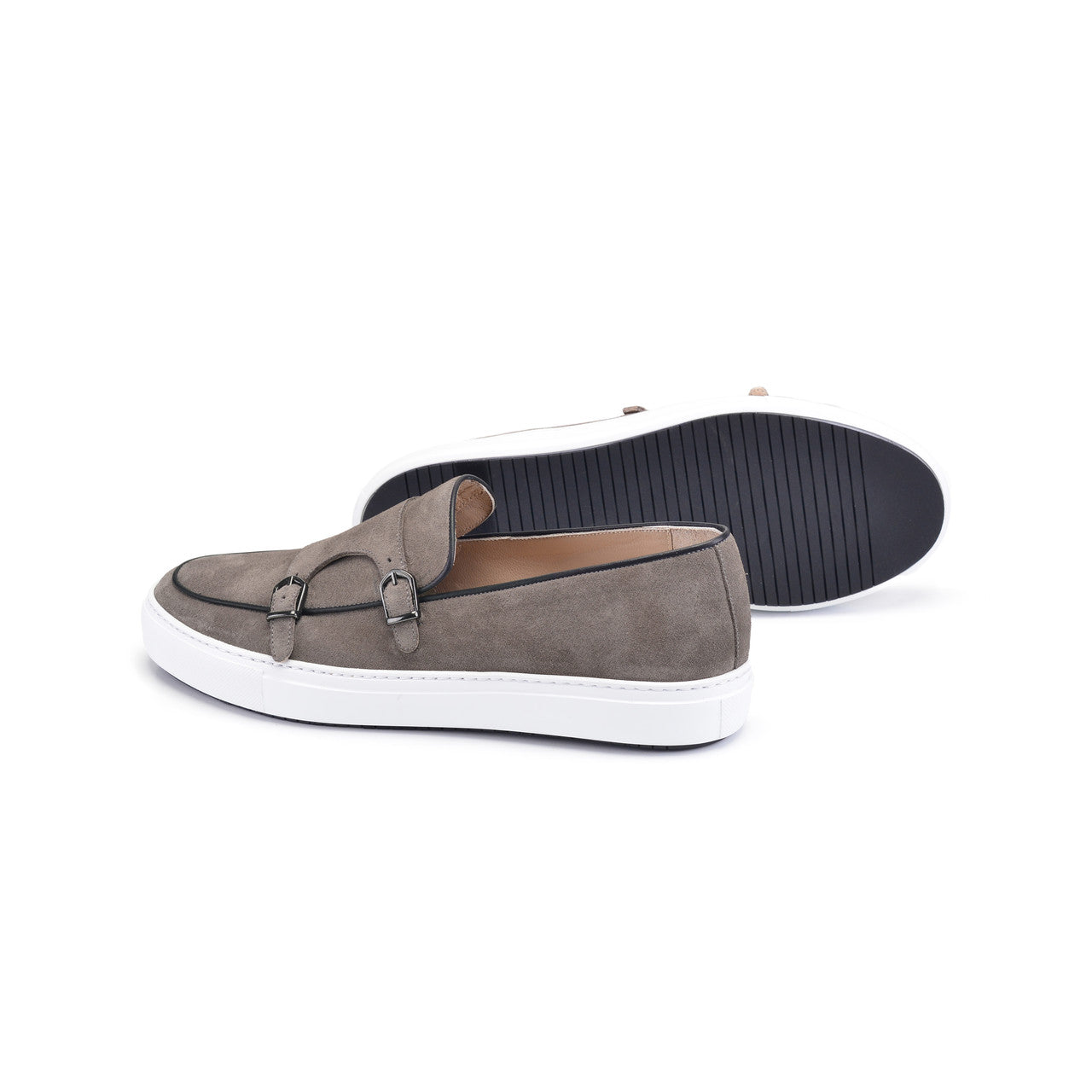 Pelle Line- Elliot Casual Nunbak loafer- Taupe