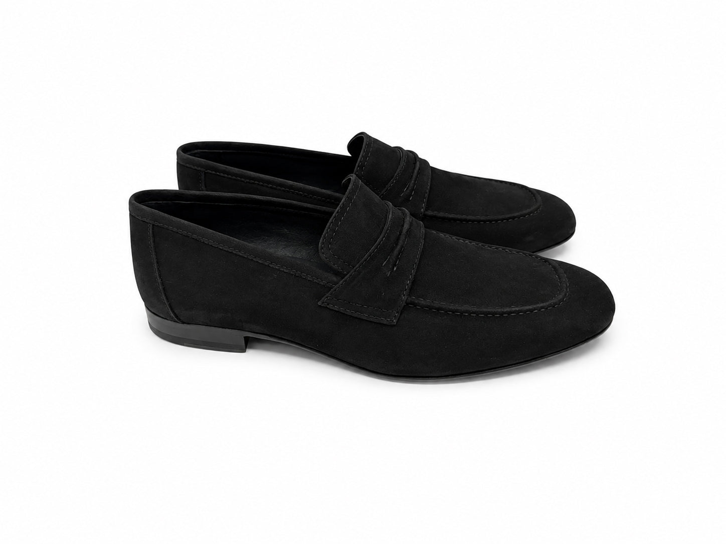 CU00031 -1378 Nubak Loafer -Black
