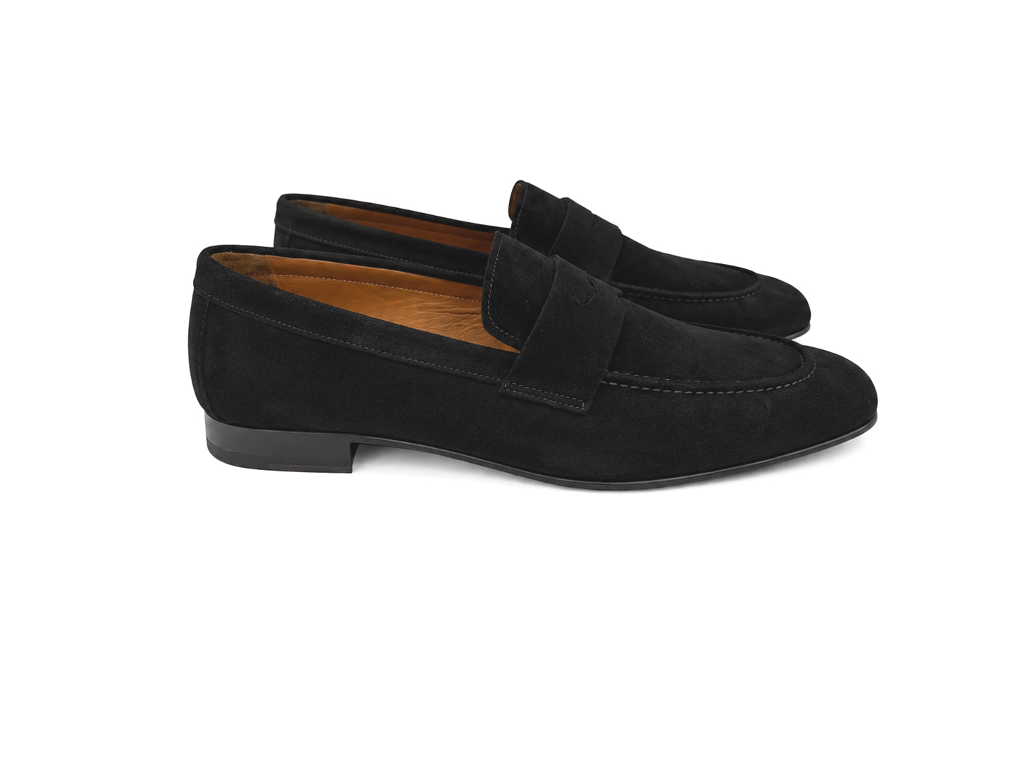 CU00034 -1379 Suede loafer- Black