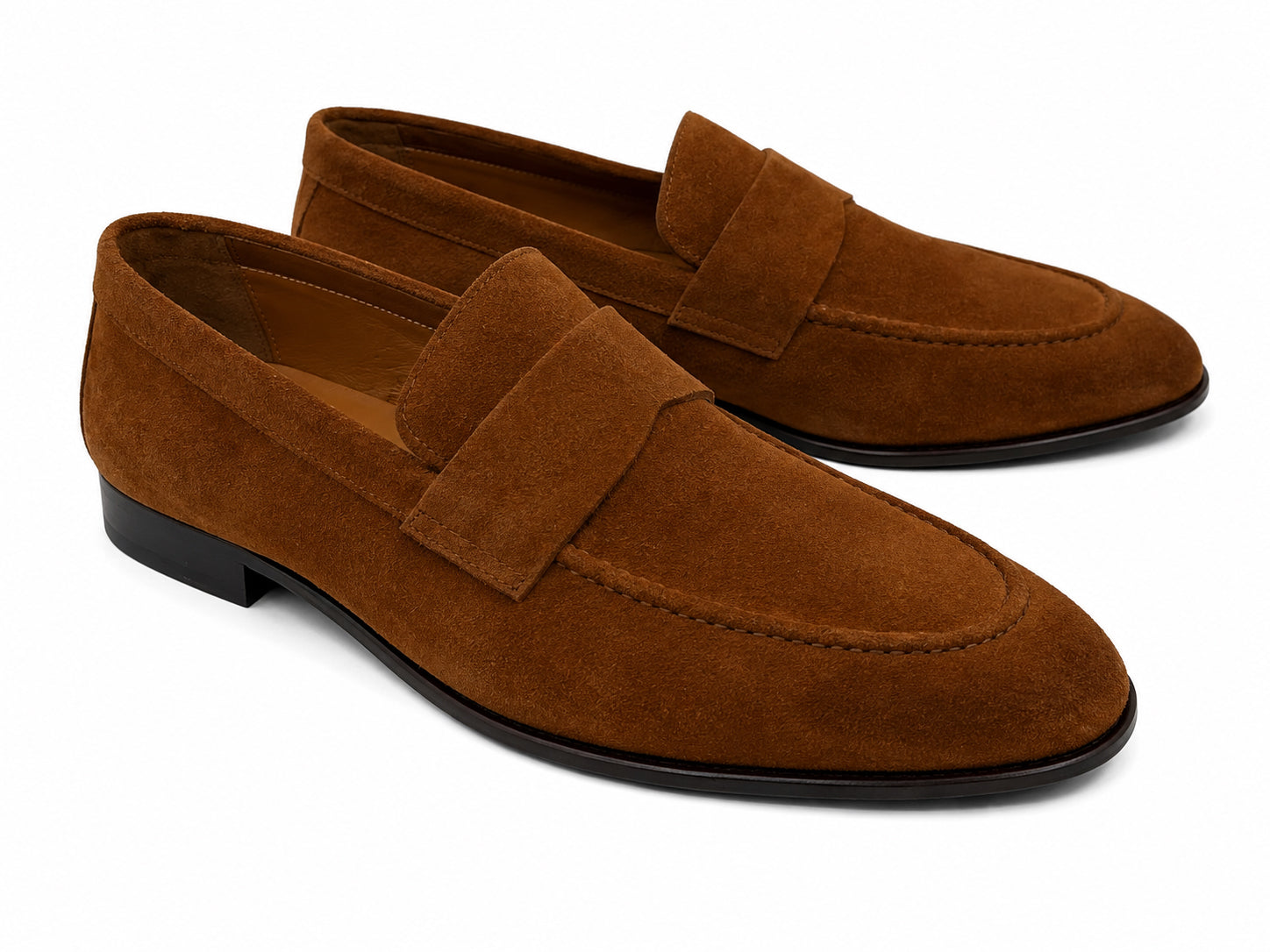 CU00033 -1379 Suede loafer- Rust