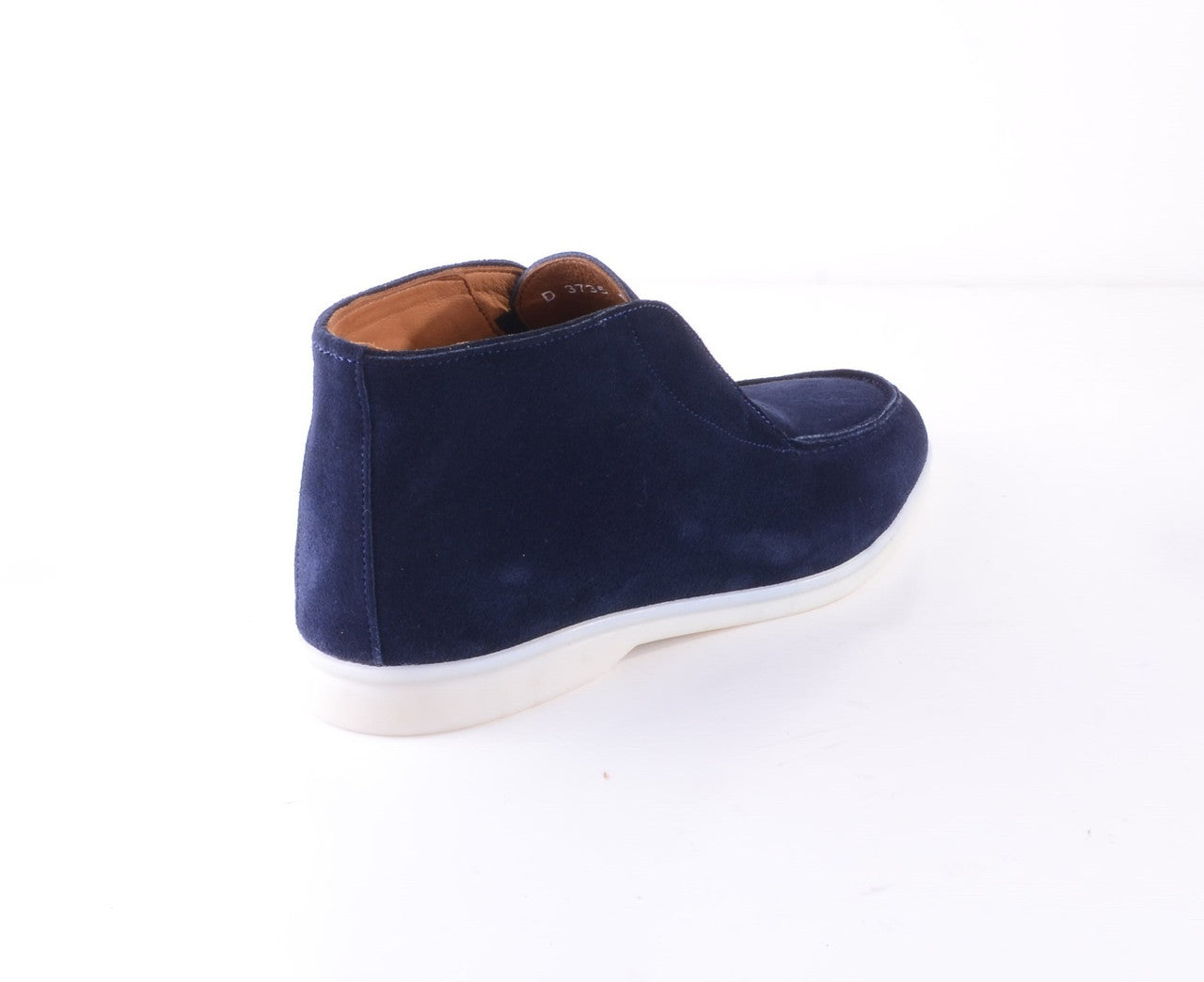 Pelle Line-Spencer Suede half boot- Navy