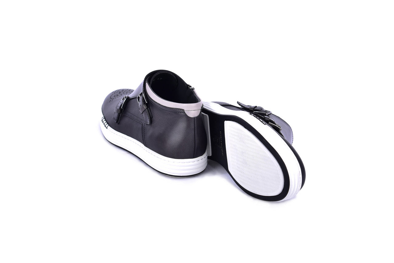 C213-4302 Hightop Casual- Grey
