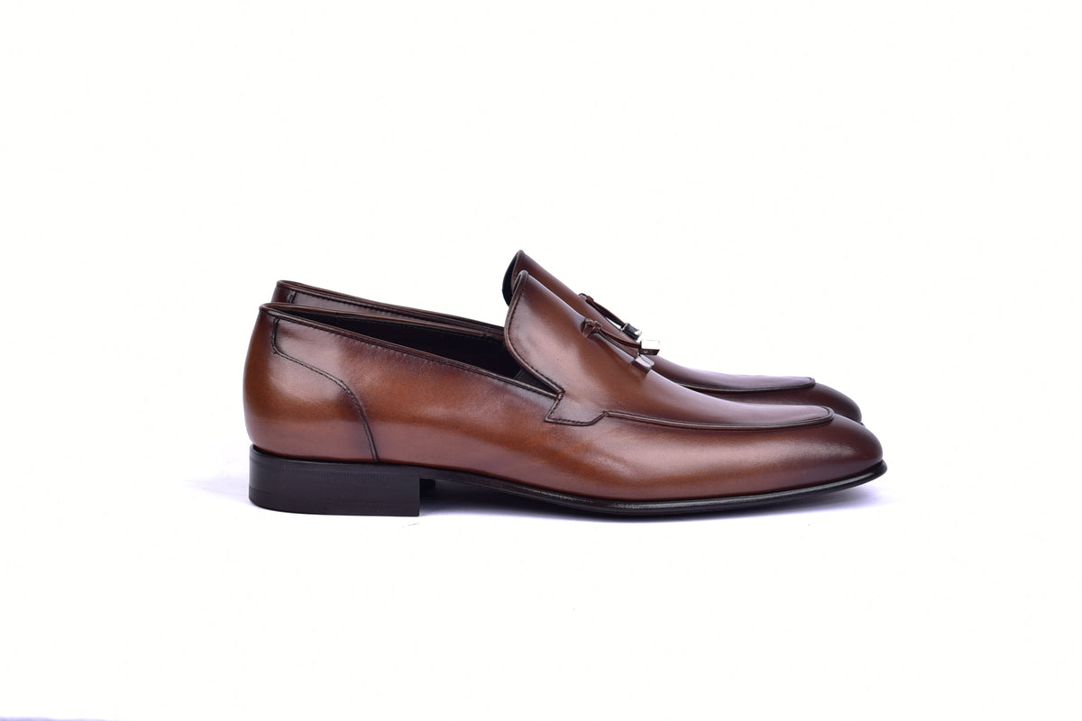 C09901-5470HS Tassel Loafer-Brown