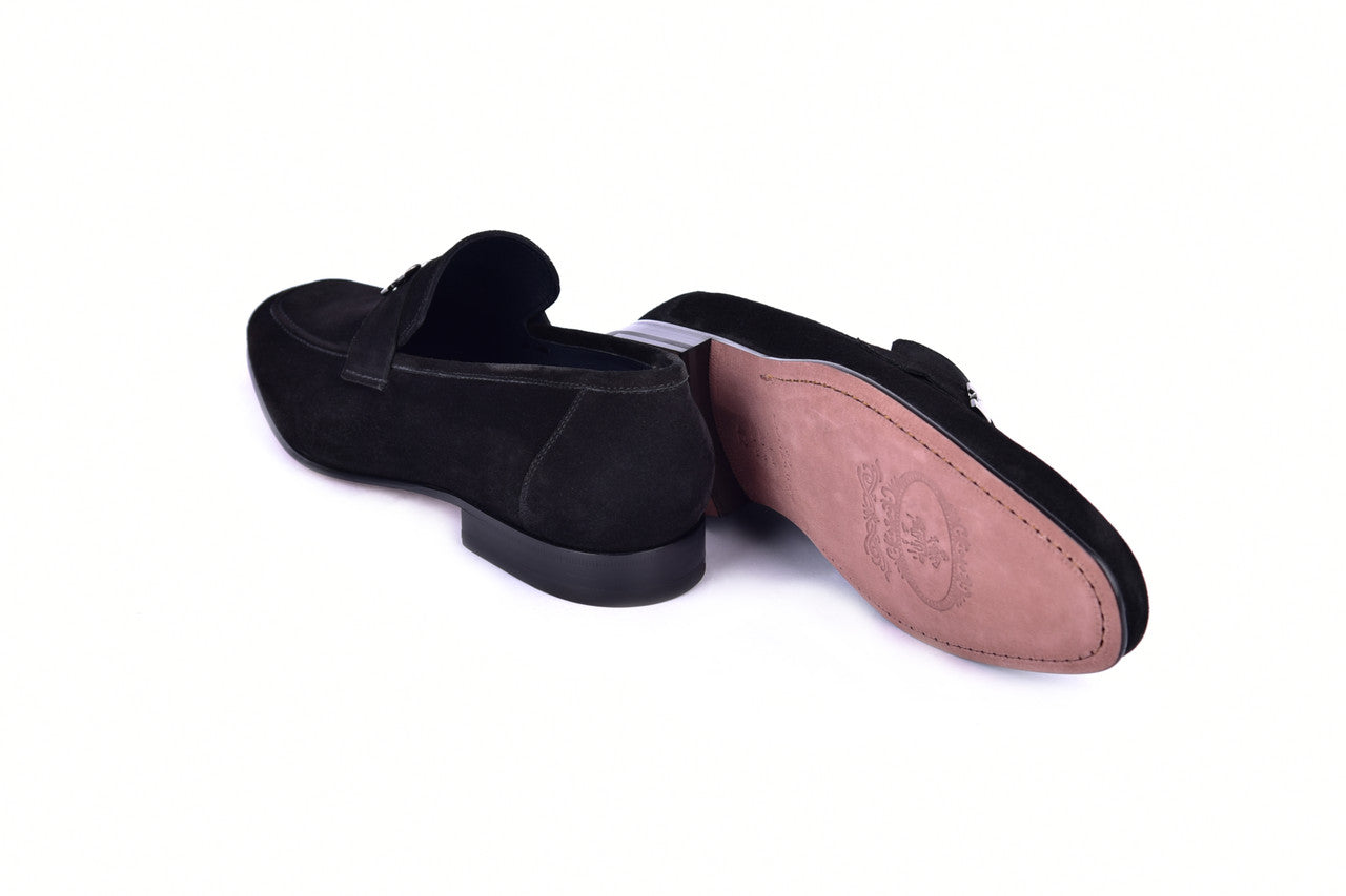C2003-5760S H Buckle Suede-Black