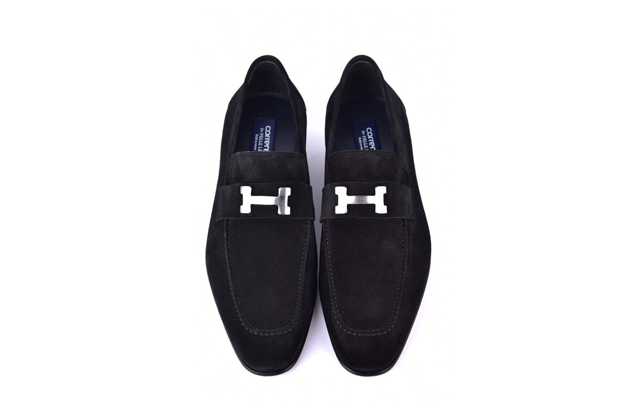 C2003-5760S H Buckle Suede-Black