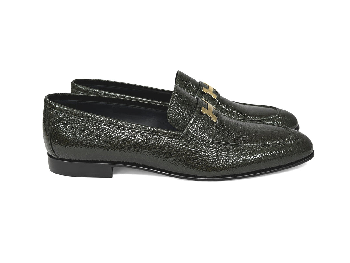 C01996-5760V H buckle Vita Calf Skin-Green
