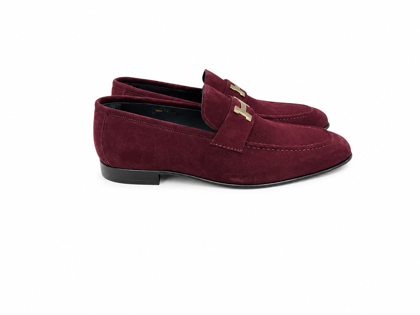 C02011-5760S H buckle Suede-Burgundy