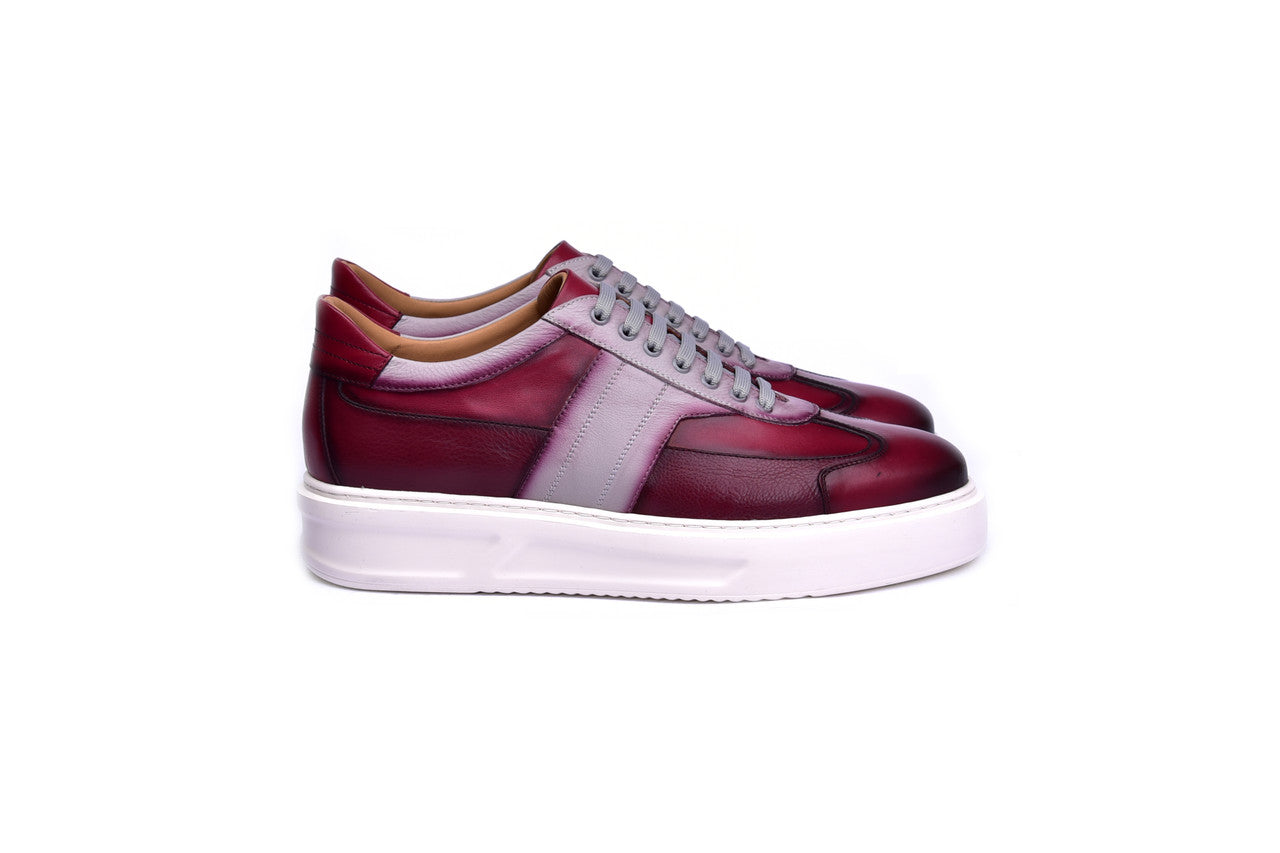 C001301-5769 Fashion Sneaker - Burgundy