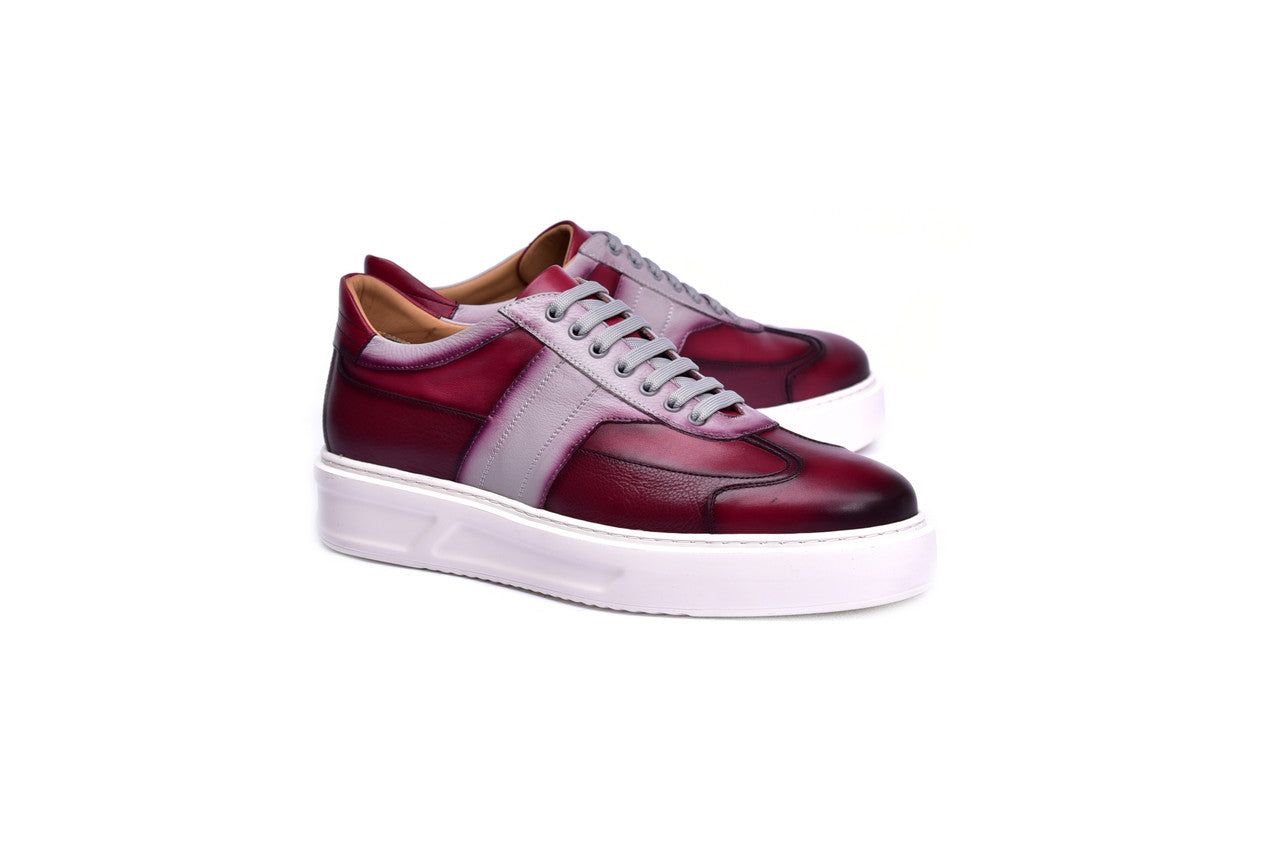 C001301-5769 Fashion Sneaker - Burgundy