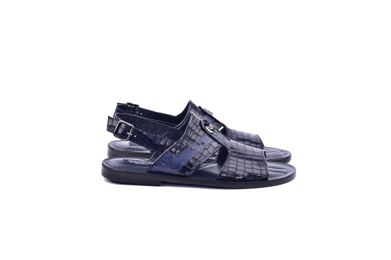 C0078- 5829S Sandal- Navy