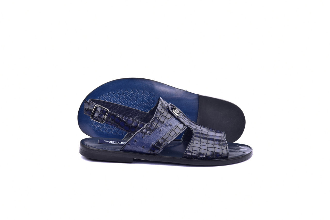 C0078- 5829S Sandal- Navy