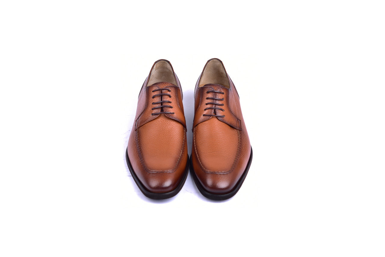 C001101-5876 Deer skin Lace Up-Tan