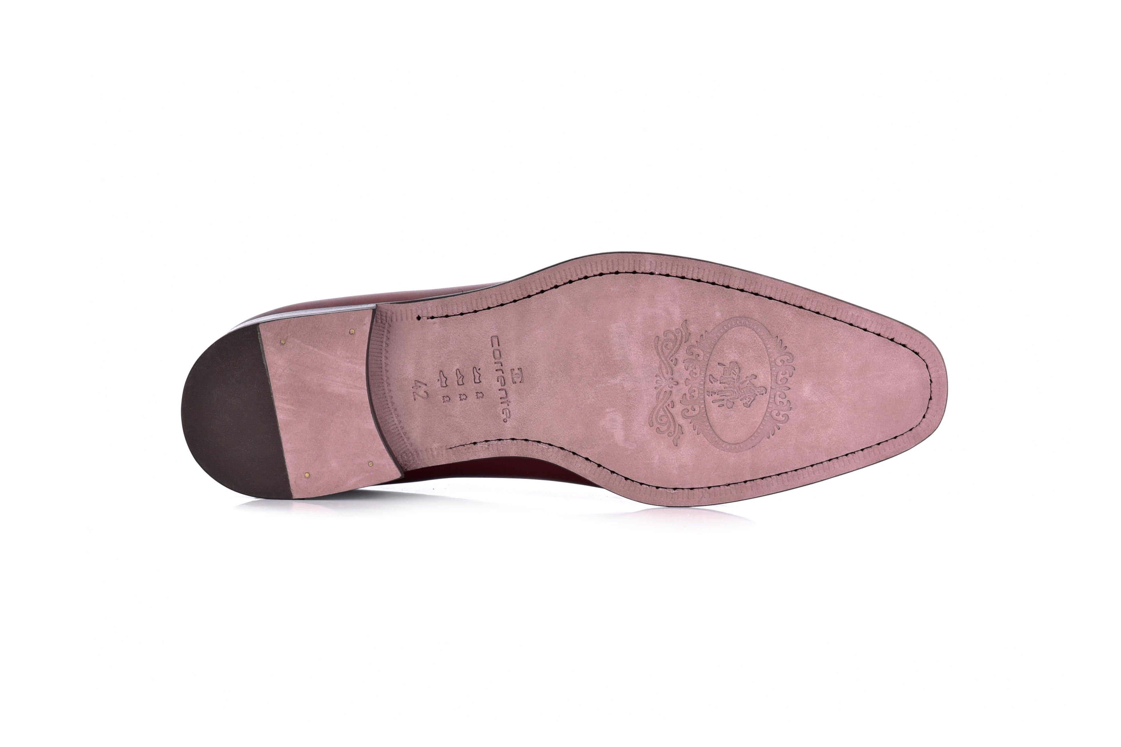 C0001109-6292OXF- Plain toe lace up-Tan