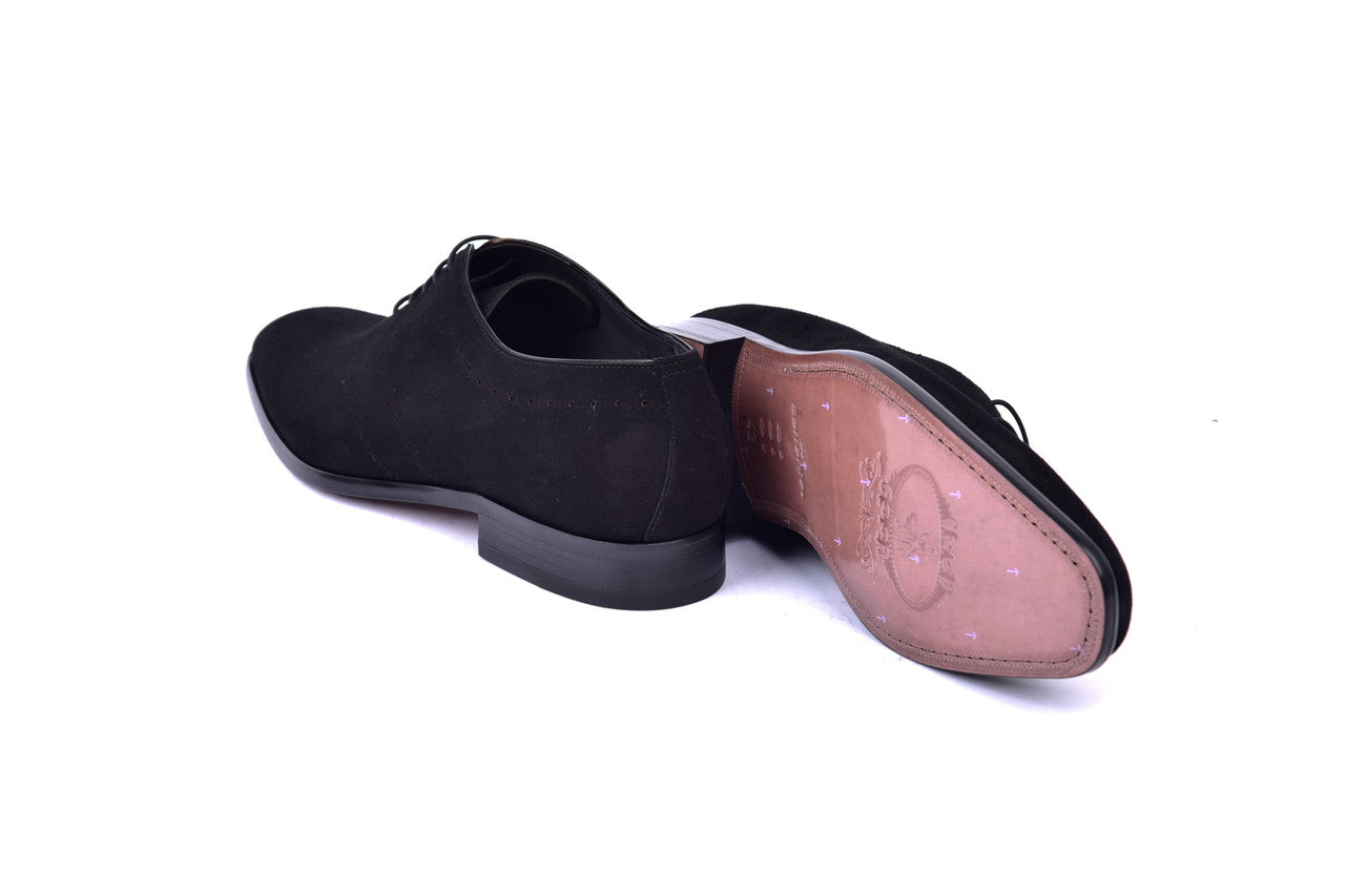 C0014022- 6292S Lace Up- Black Suede