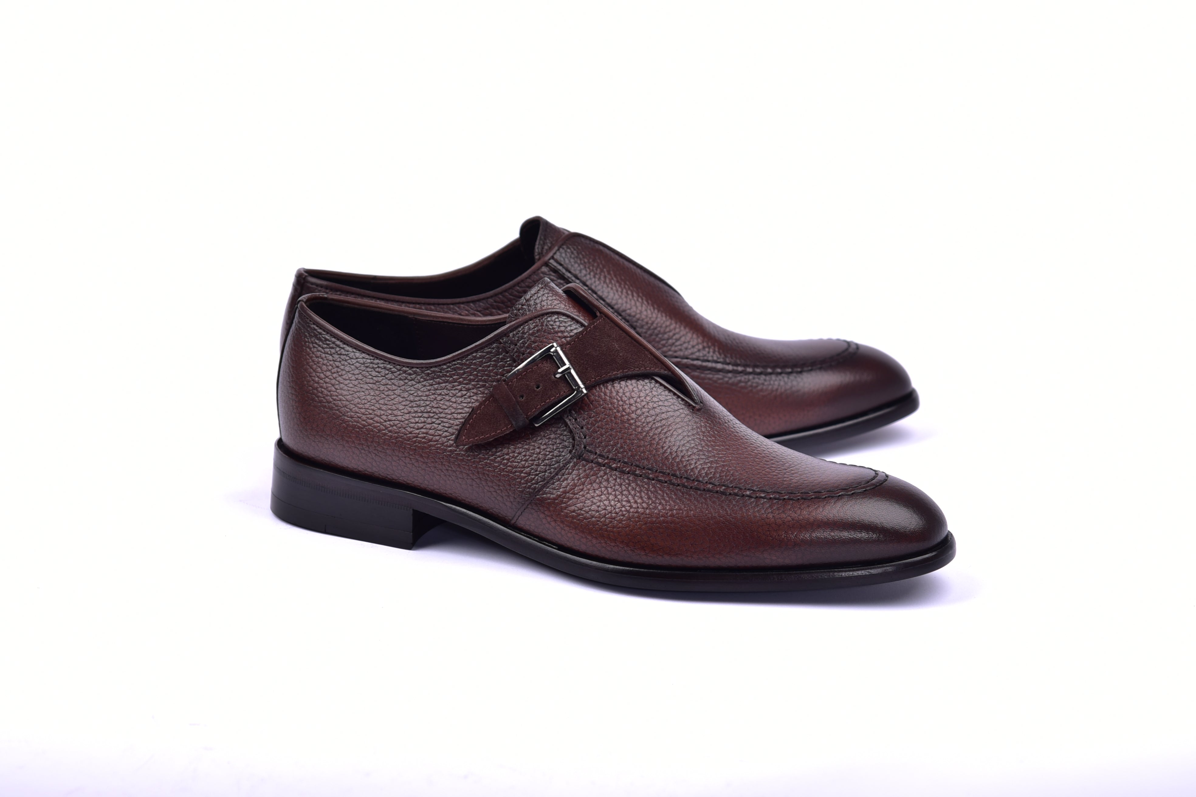 C051-6471 Monk strap-Brown