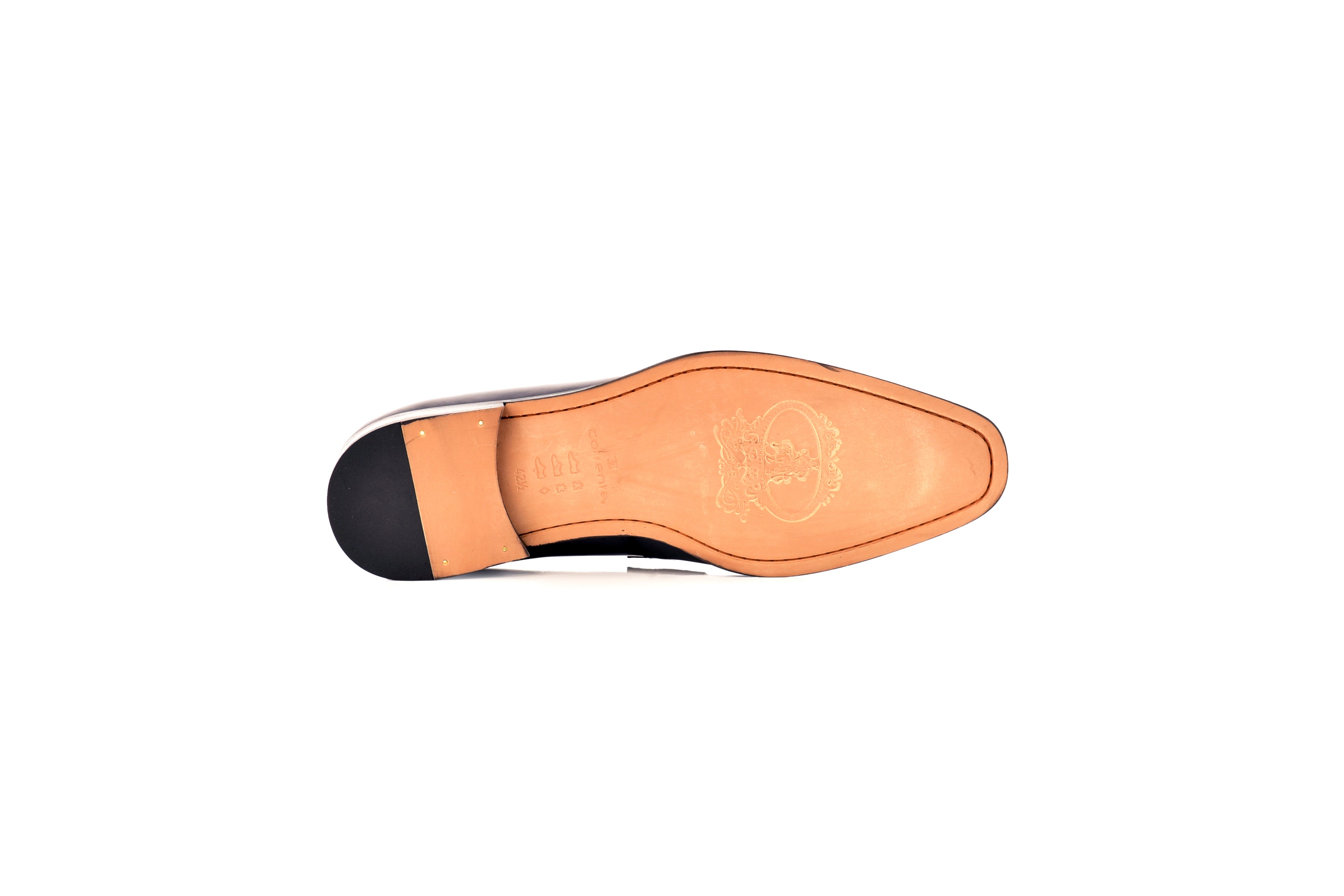 C0104- 7486 Lux leather penny Loafer-Grey