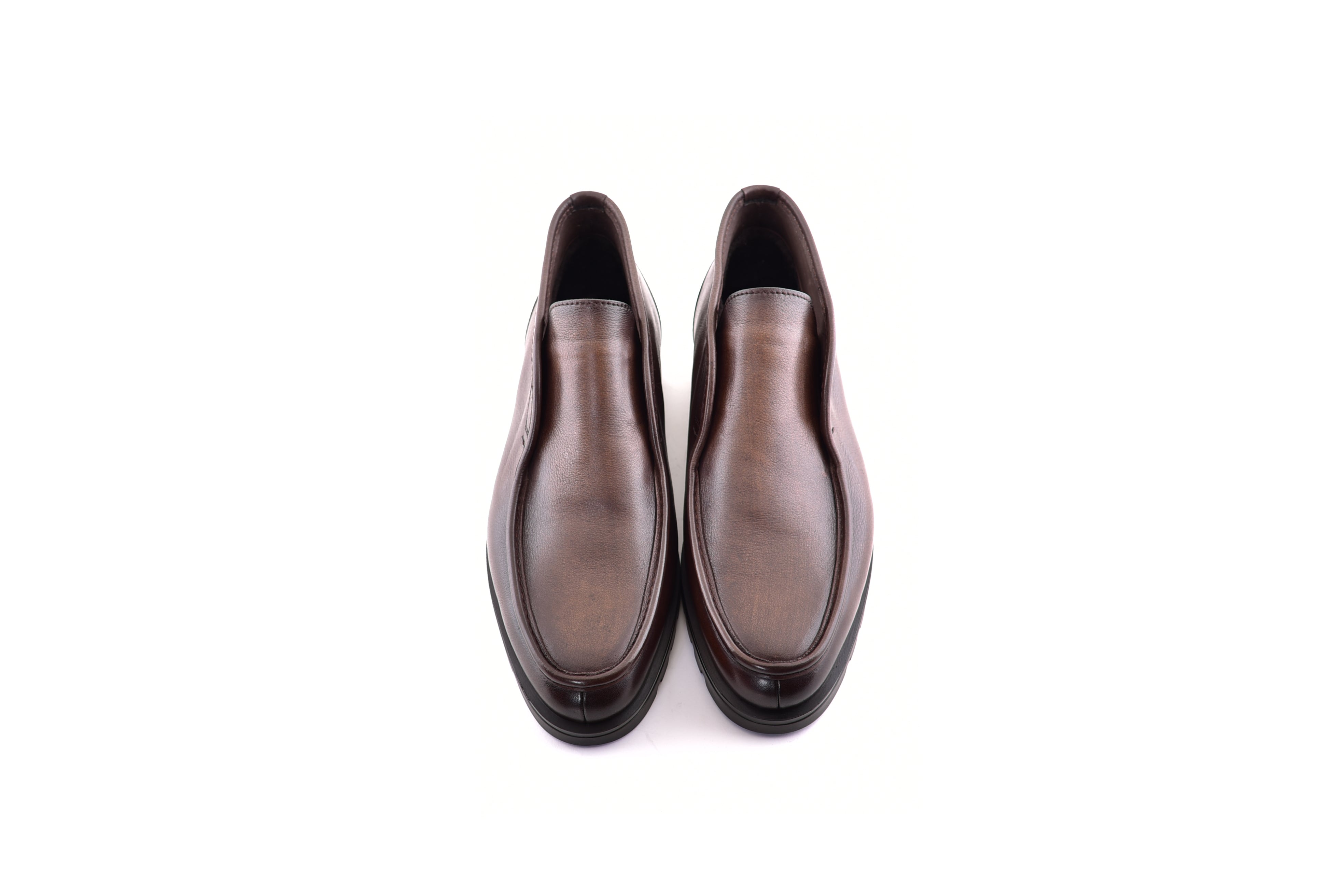 C186- 7520 Shearling lined Chukka boot - Brown