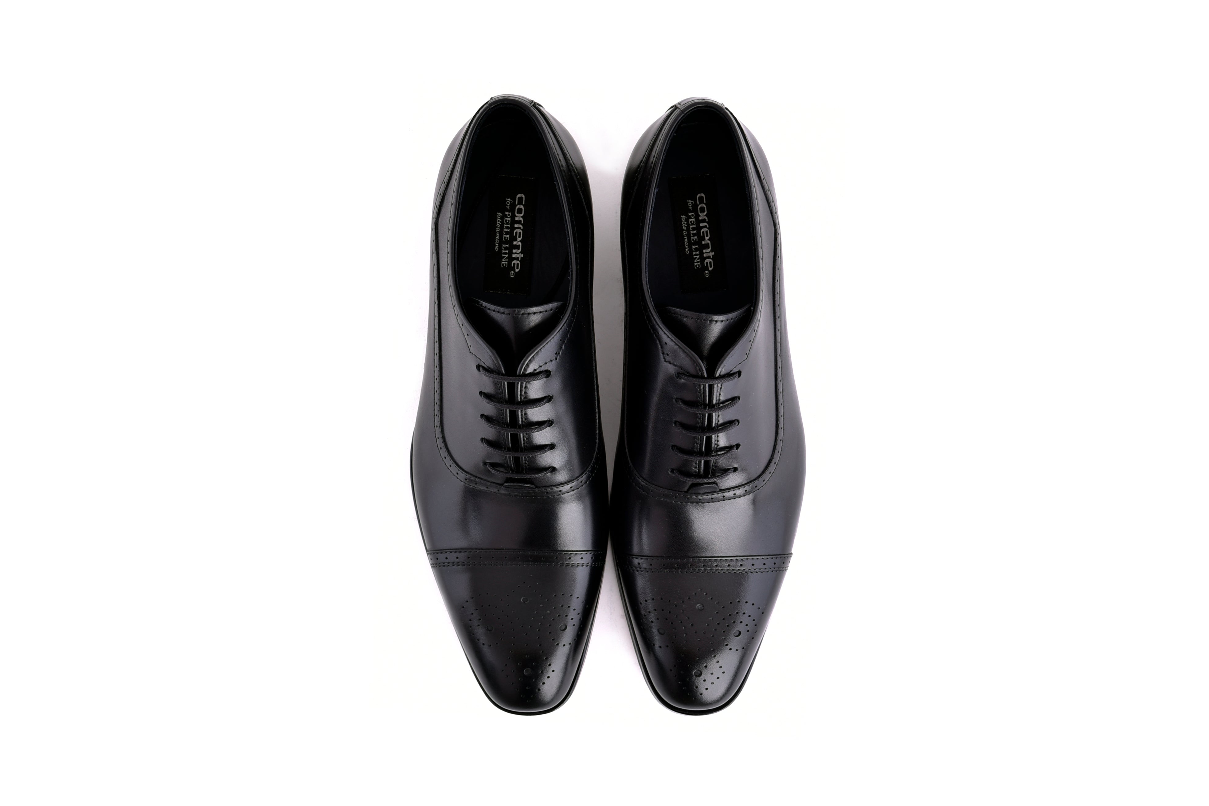 C0001104-7960 Perforated Cap toe- Black