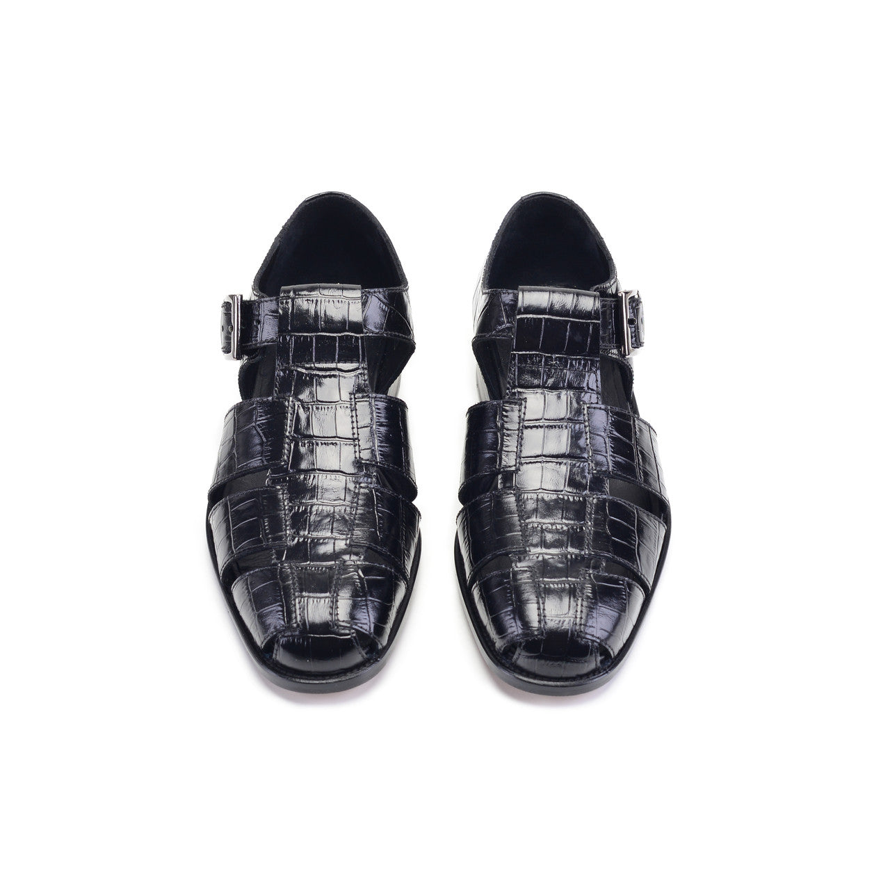 P00030- 8092 Close toe sandal- Black