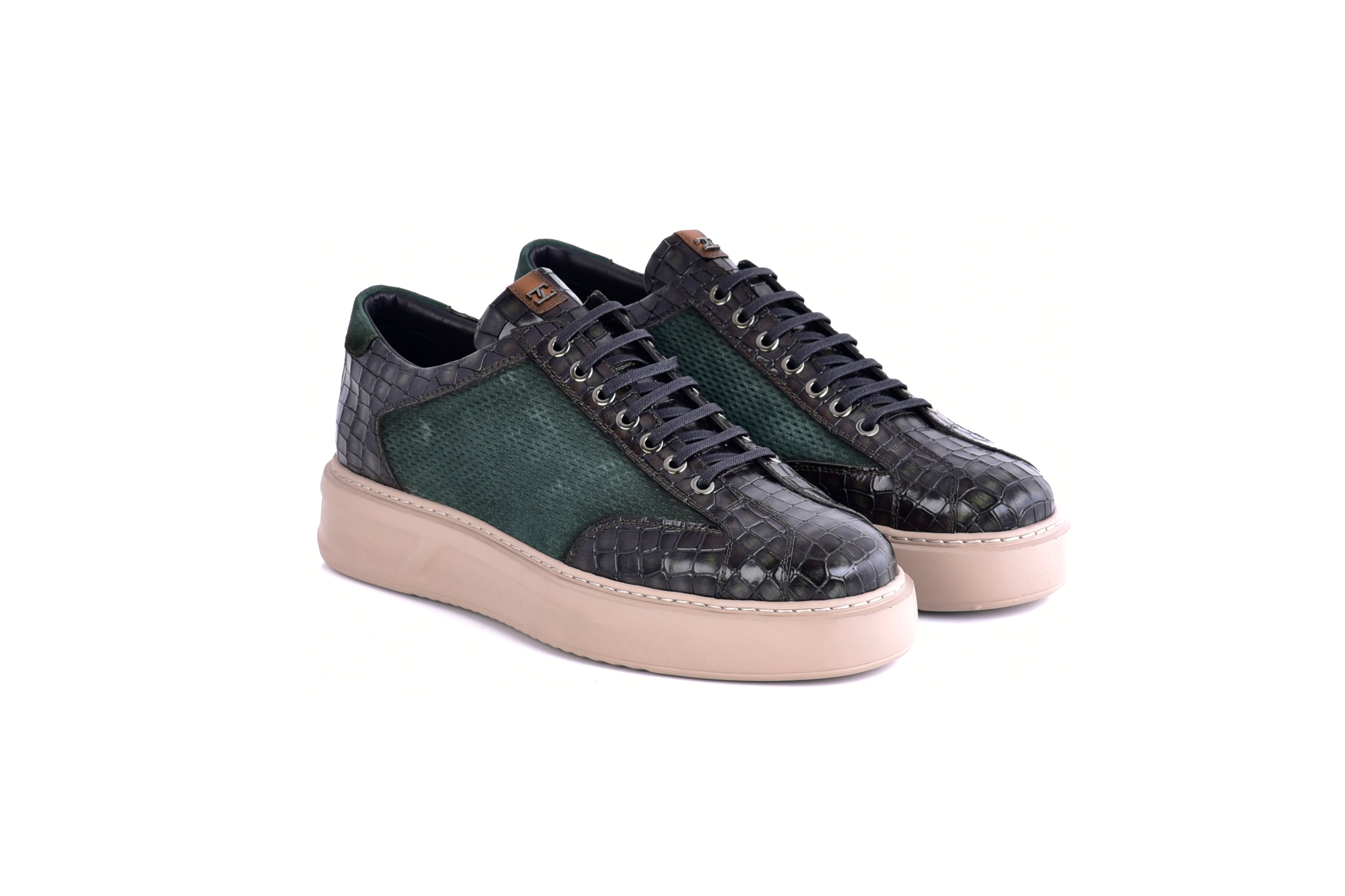C000138-8492 Fashion sneaker- Green