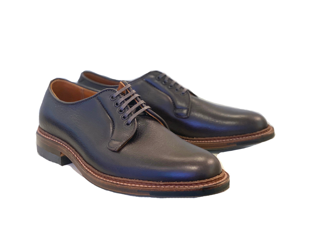 alden dress shoes Alden 990 Arabica Lux Plain toe lace up