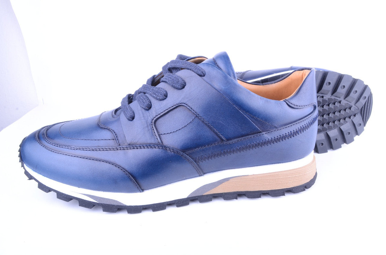 Pelle Line - Raphael Leather sneaker- Navy
