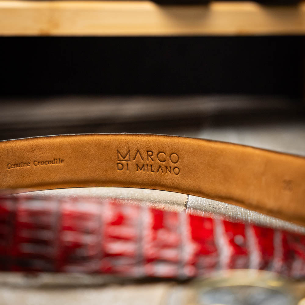 Riccardo Belt Black Cherry