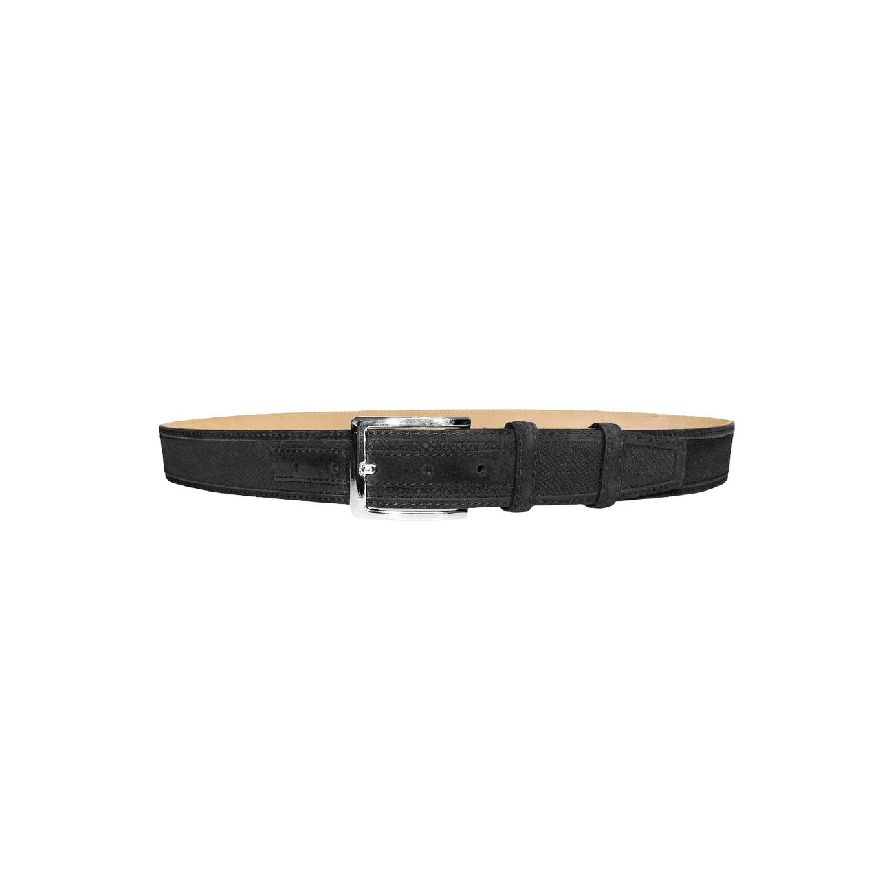 Corrente Men's Leather Belt - 5776 Black