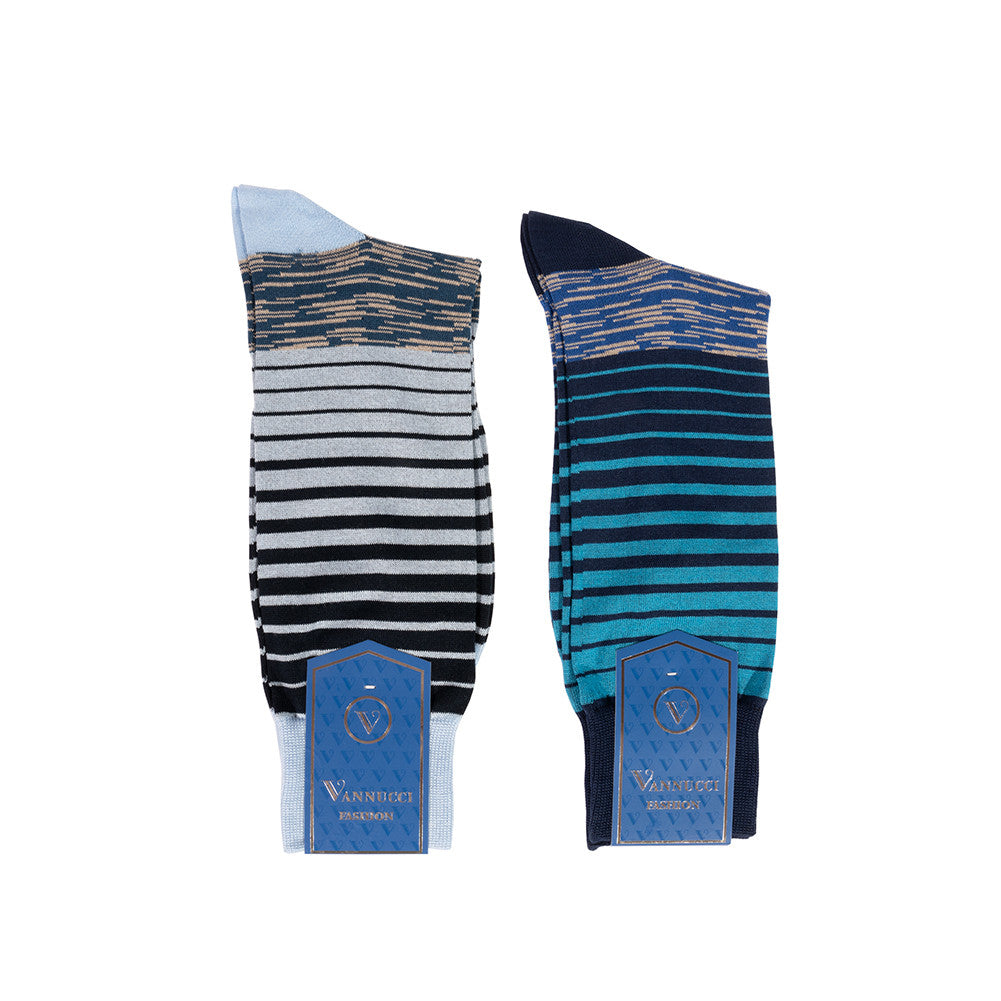 Vannucci Italian Fabric Socks V1487