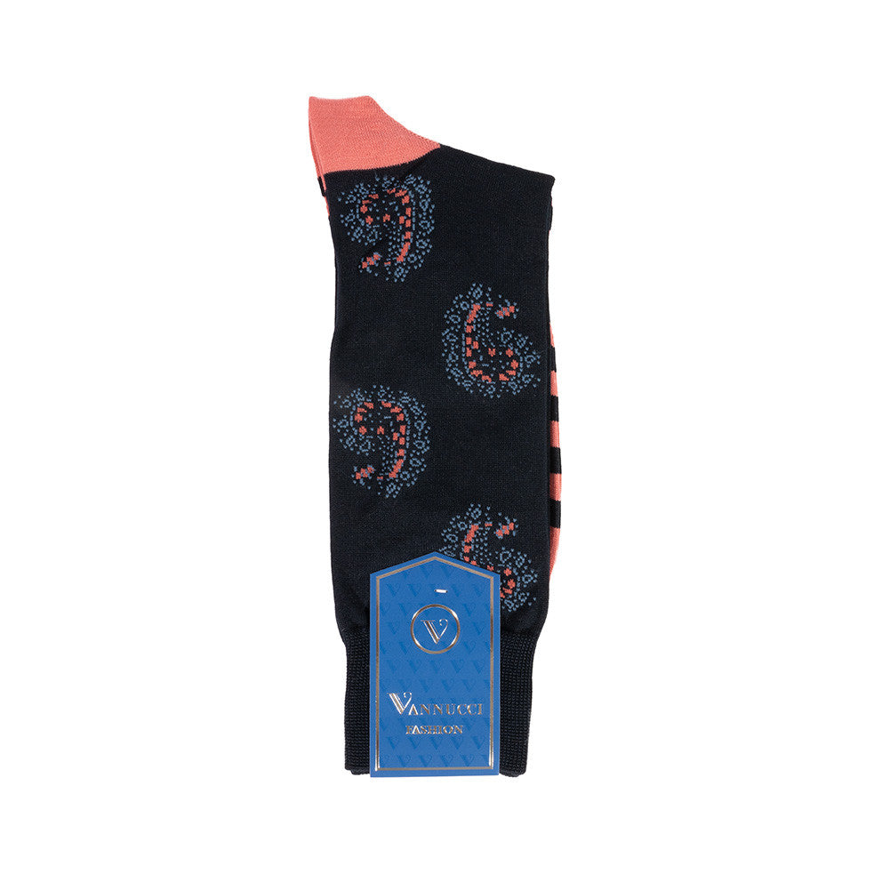 Vannucci Italian Fabric Socks V1504