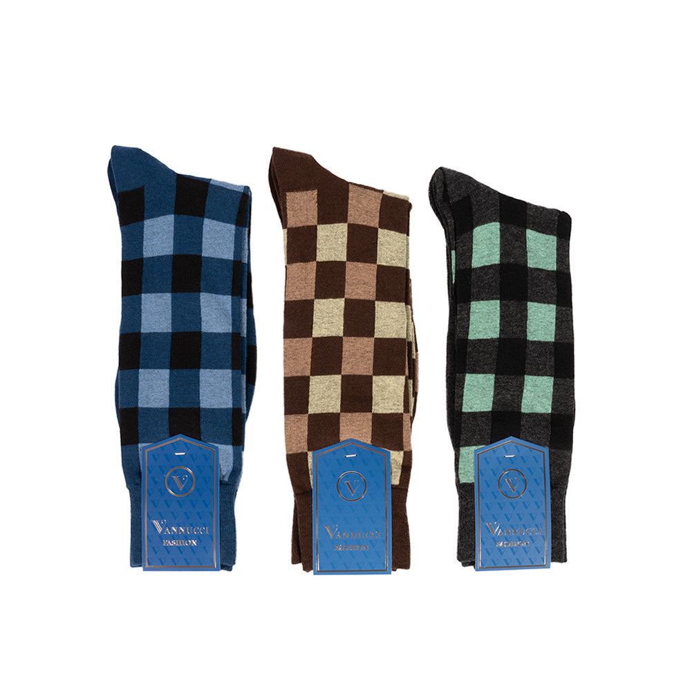 Vannucci Italian Fabric Socks V1507