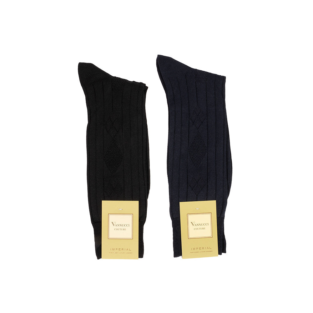 Vannucci Italian Fabric Socks V209