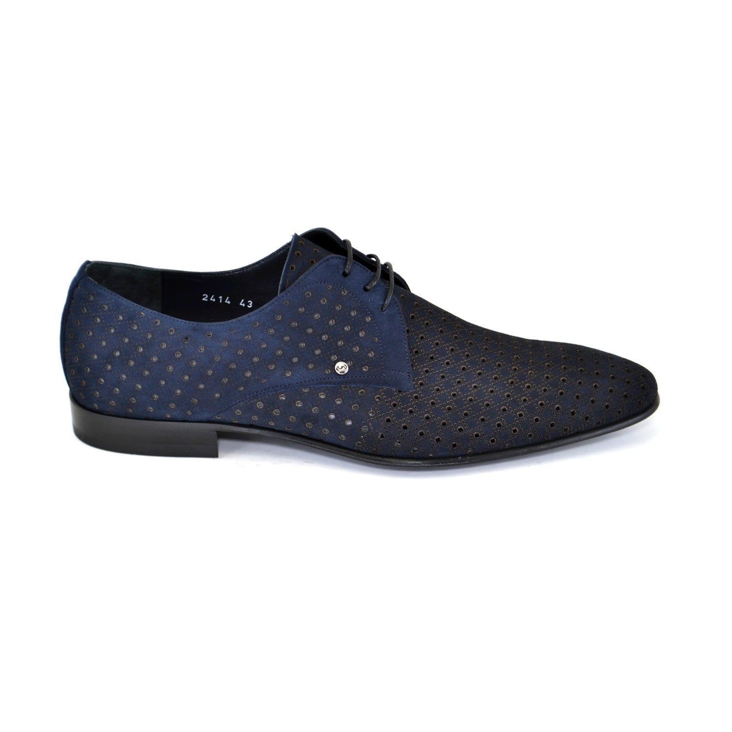 C148-2414-Navy Perforated