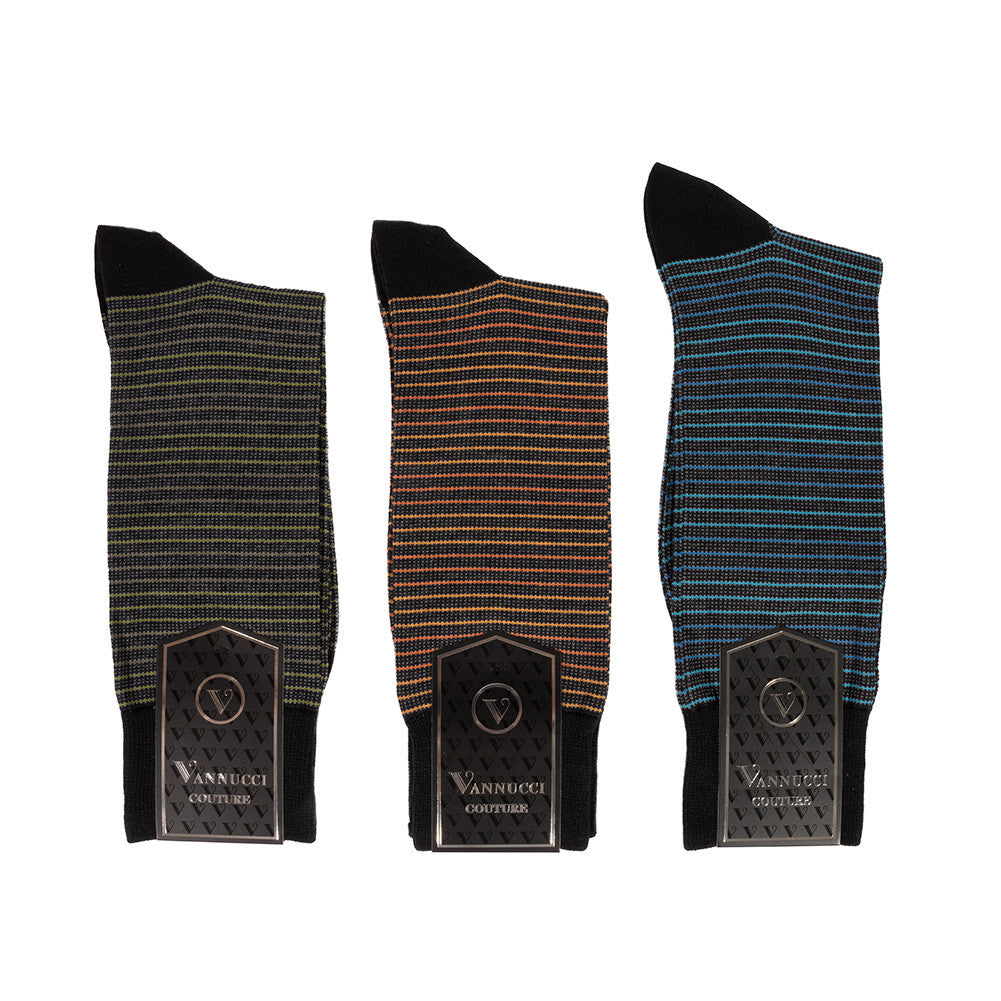 Vannucci Italian Fabric Socks V257