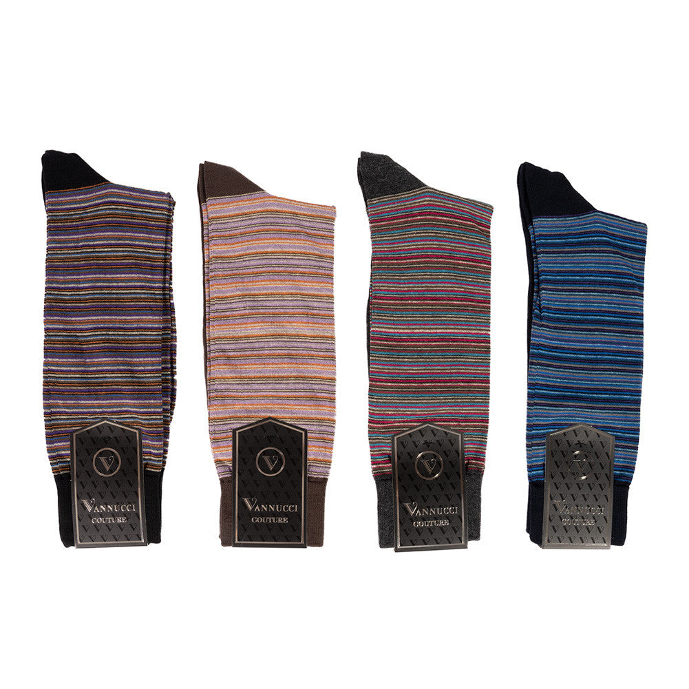 Vannucci Italian Fabric Socks V268