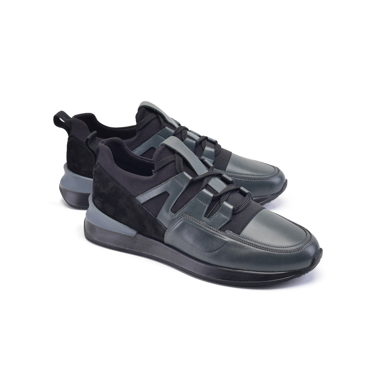 Pelle Line - Glenn Leather sneaker- Grey