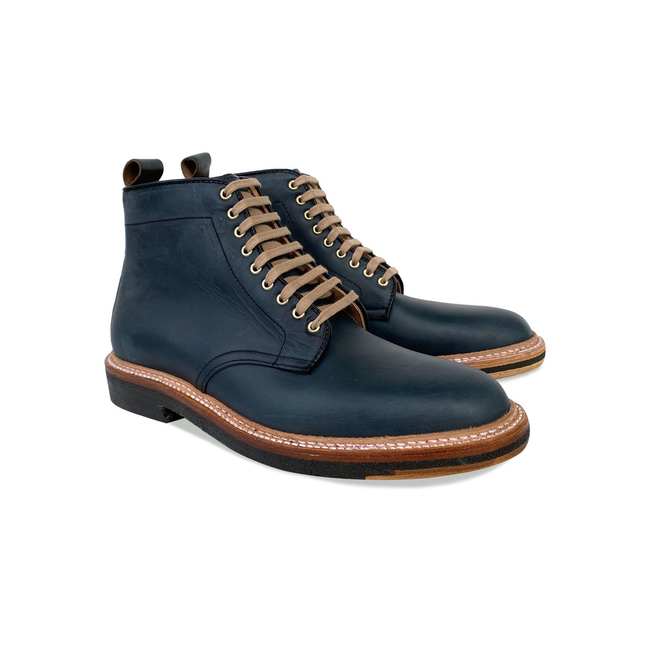 Pelle Line Exclusive Alden 45115 All Weather Walker Boot Navy Chromexcel