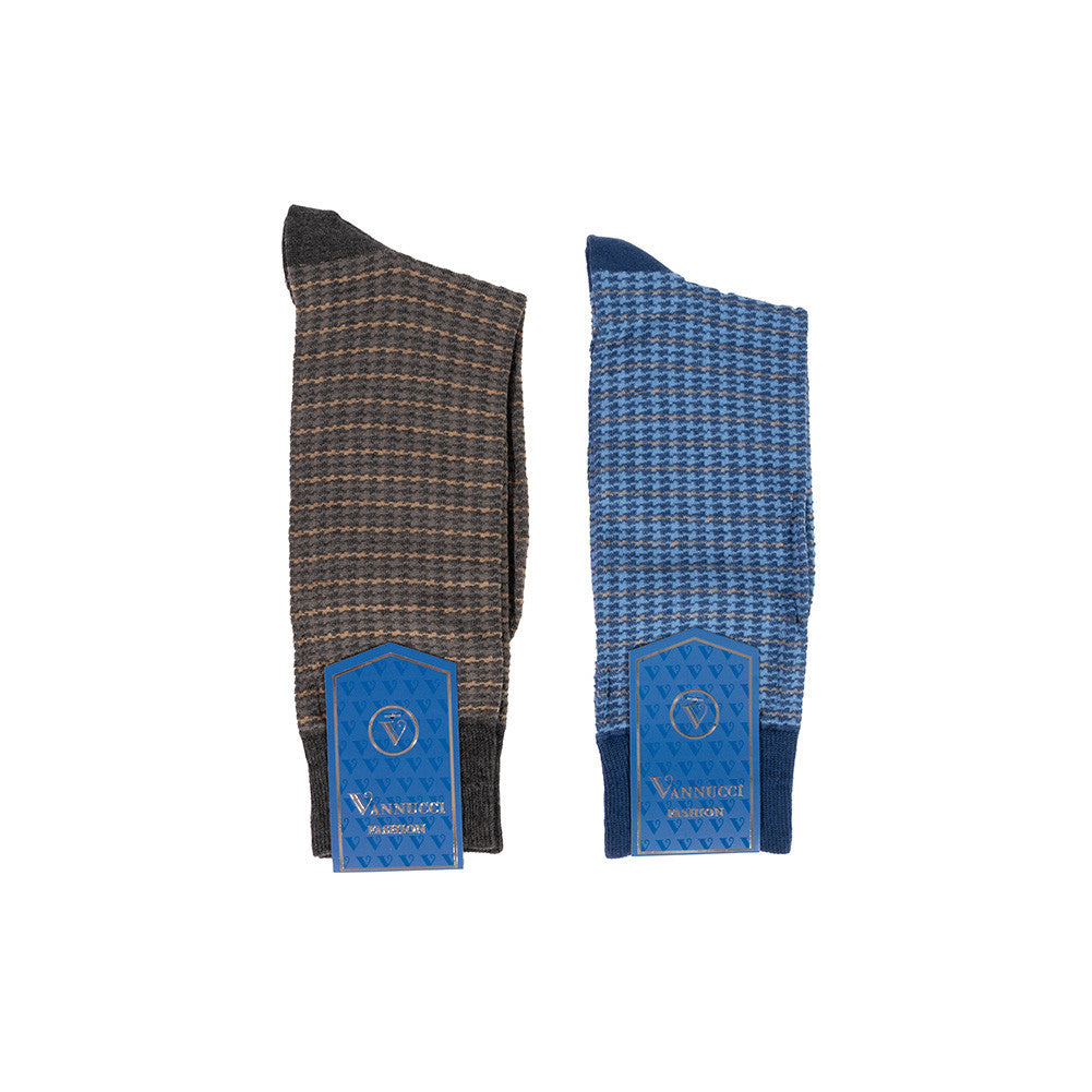 Vannucci Italian Fabric Socks V510