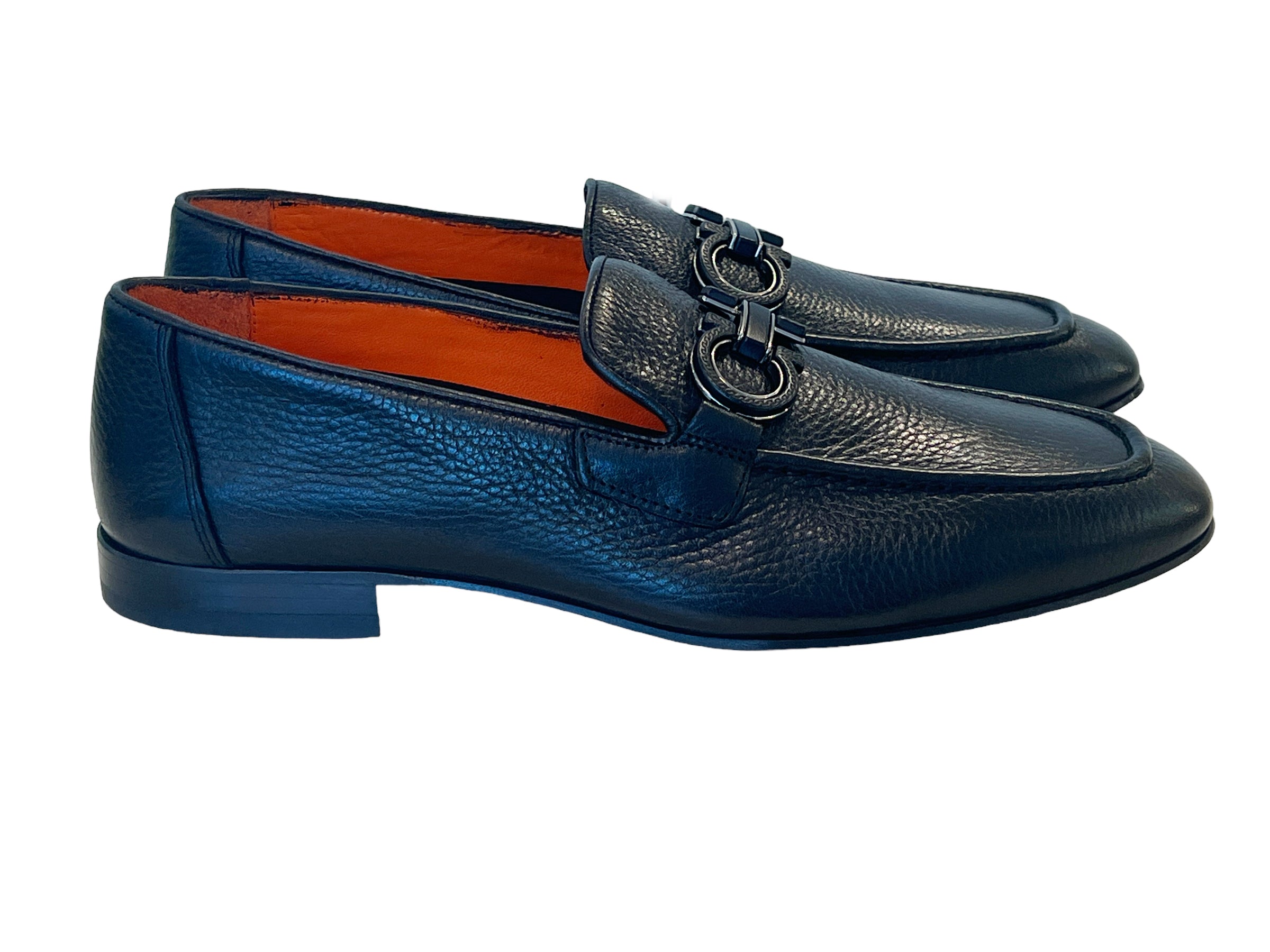 Pelle Line 6472- Buckle loafer -Black