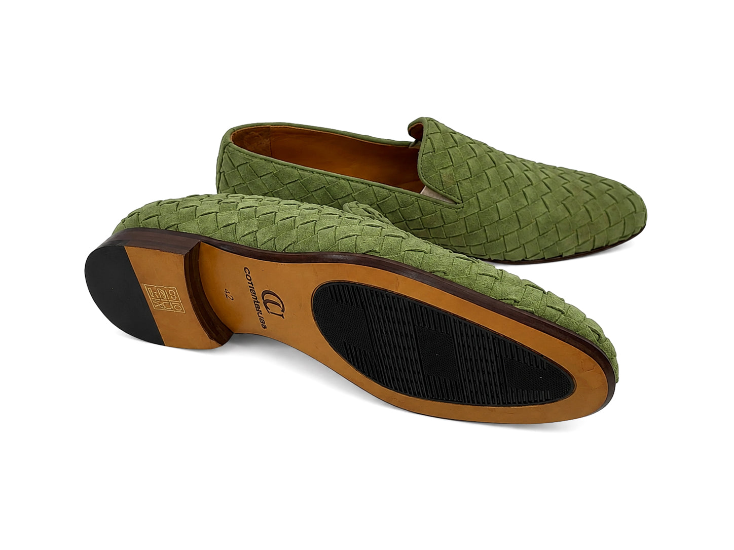 CU00013 -6615S Hand-Woven Veneta- Melo Suede