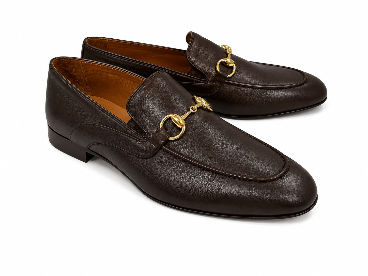 CU00021 -7195 Bit buckle loafer-  Brown