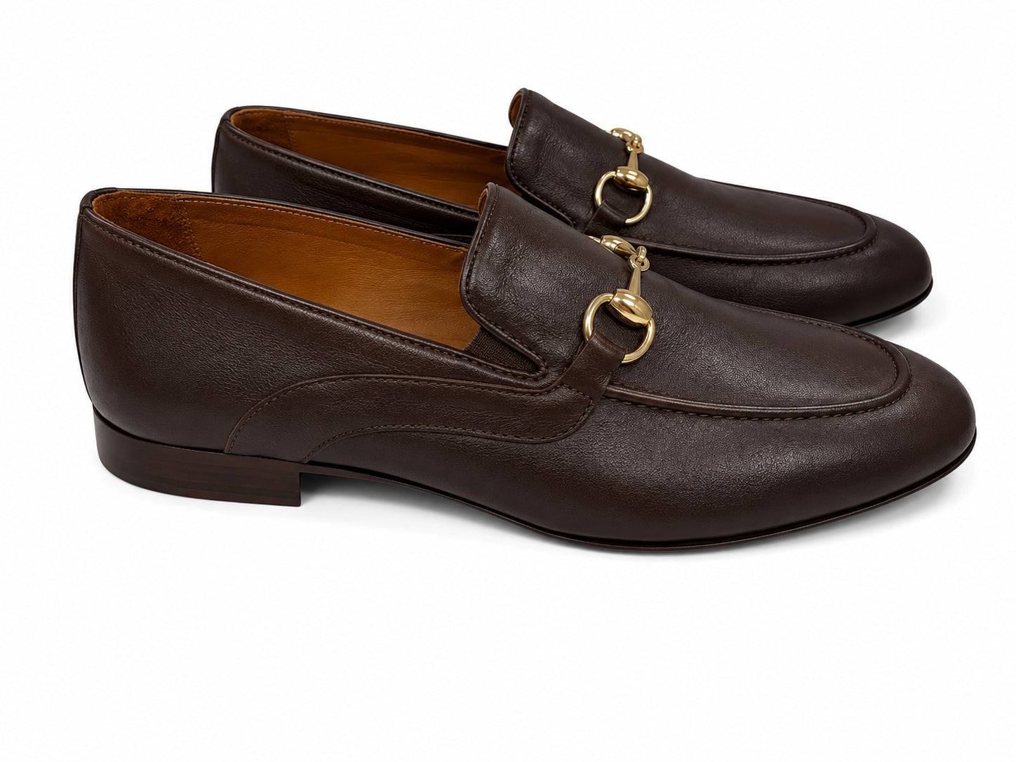 CU00021 -7195 Bit buckle loafer-  Brown