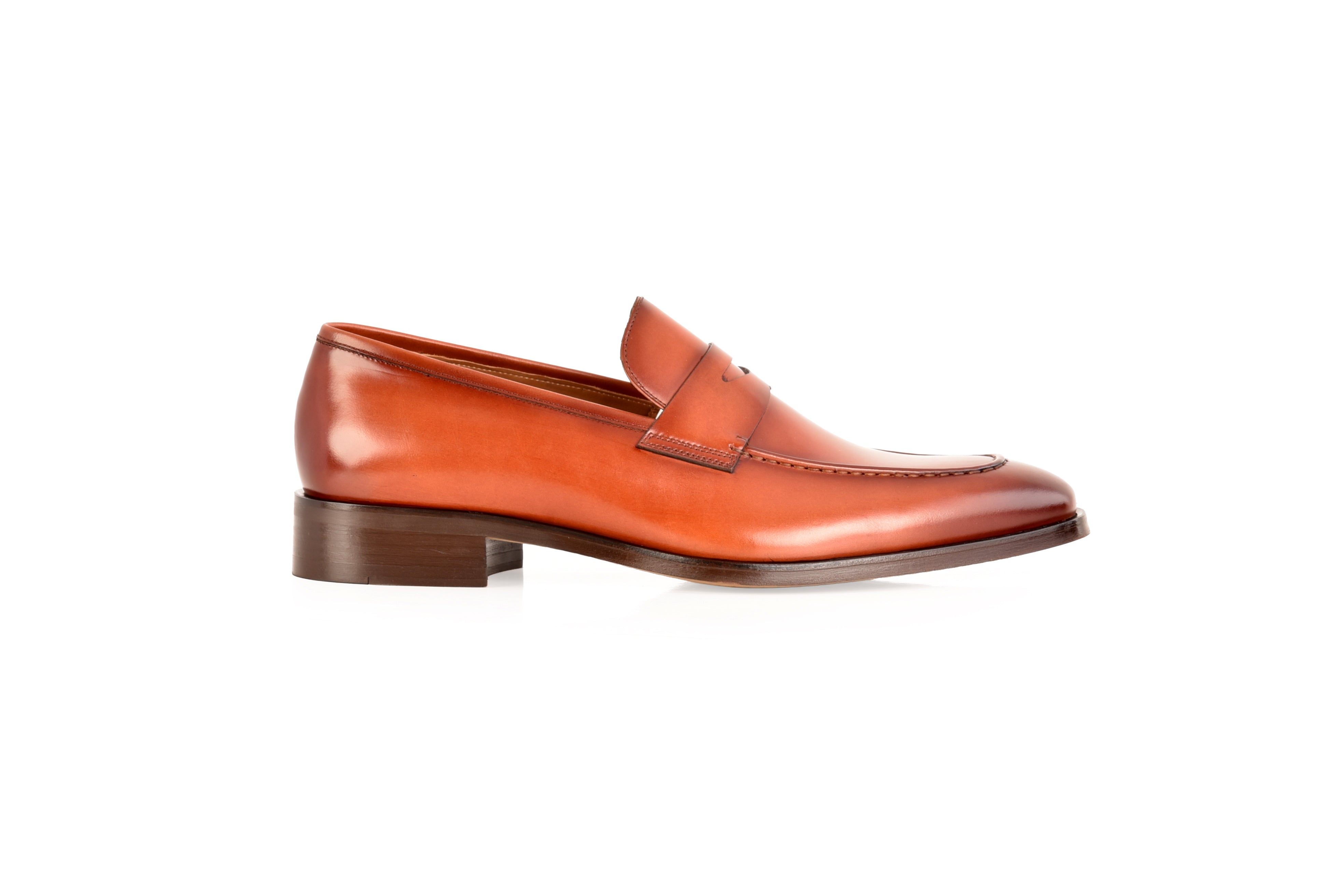 C0103- 7486 Lux leather penny Loafer-Tan