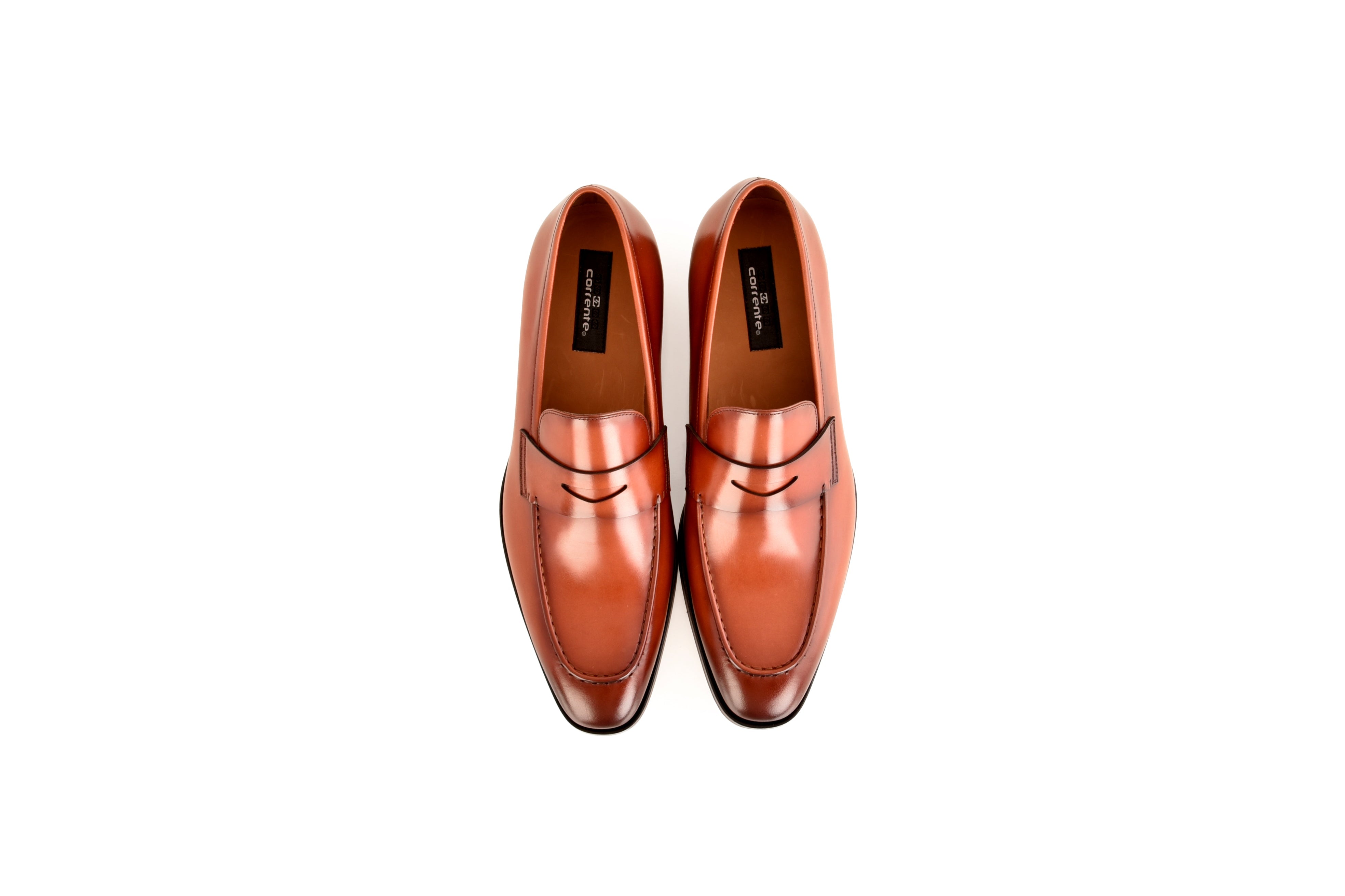 C0103- 7486 Lux leather penny Loafer-Tan