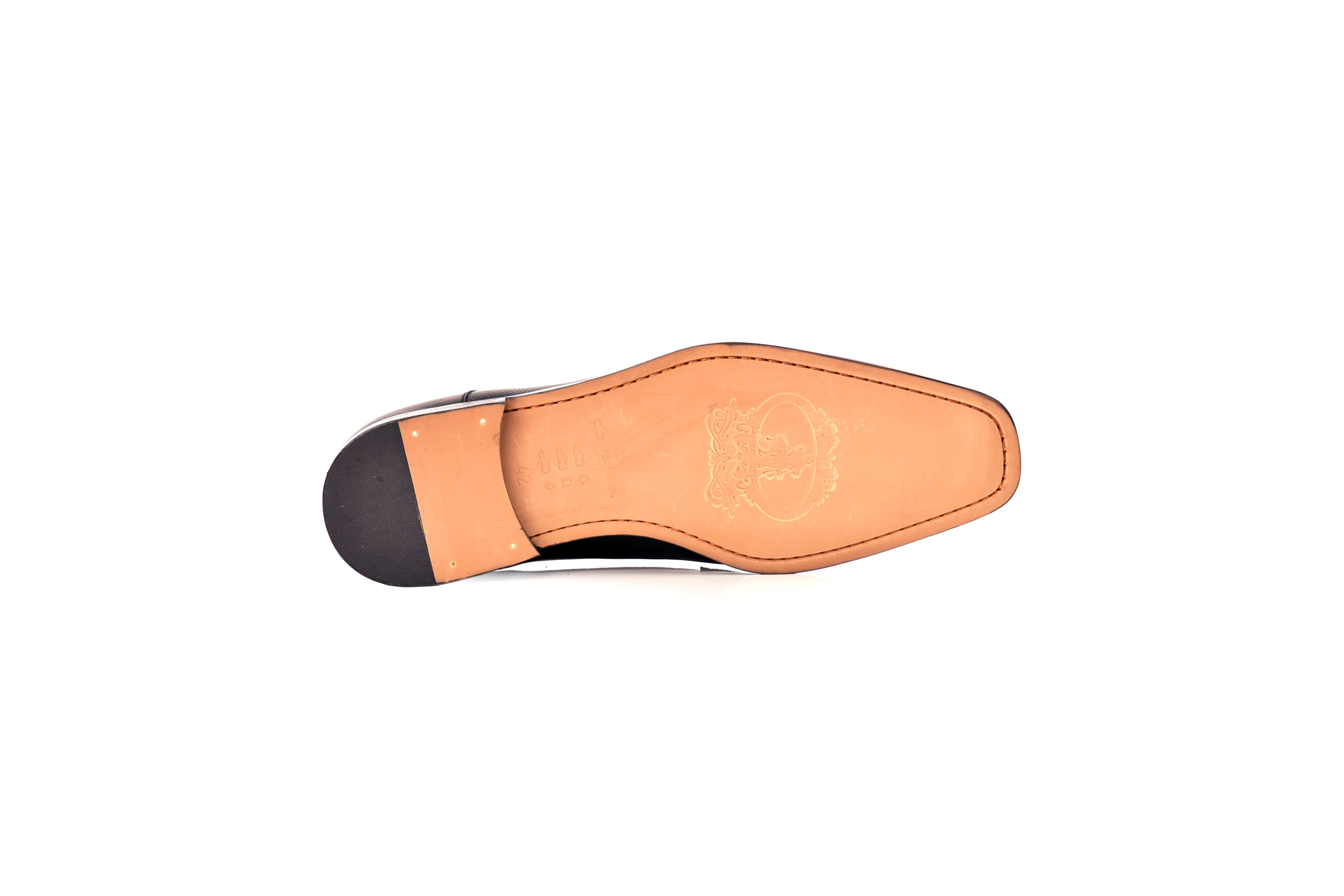 C0112- 7552 Laceless Cap toe - Black
