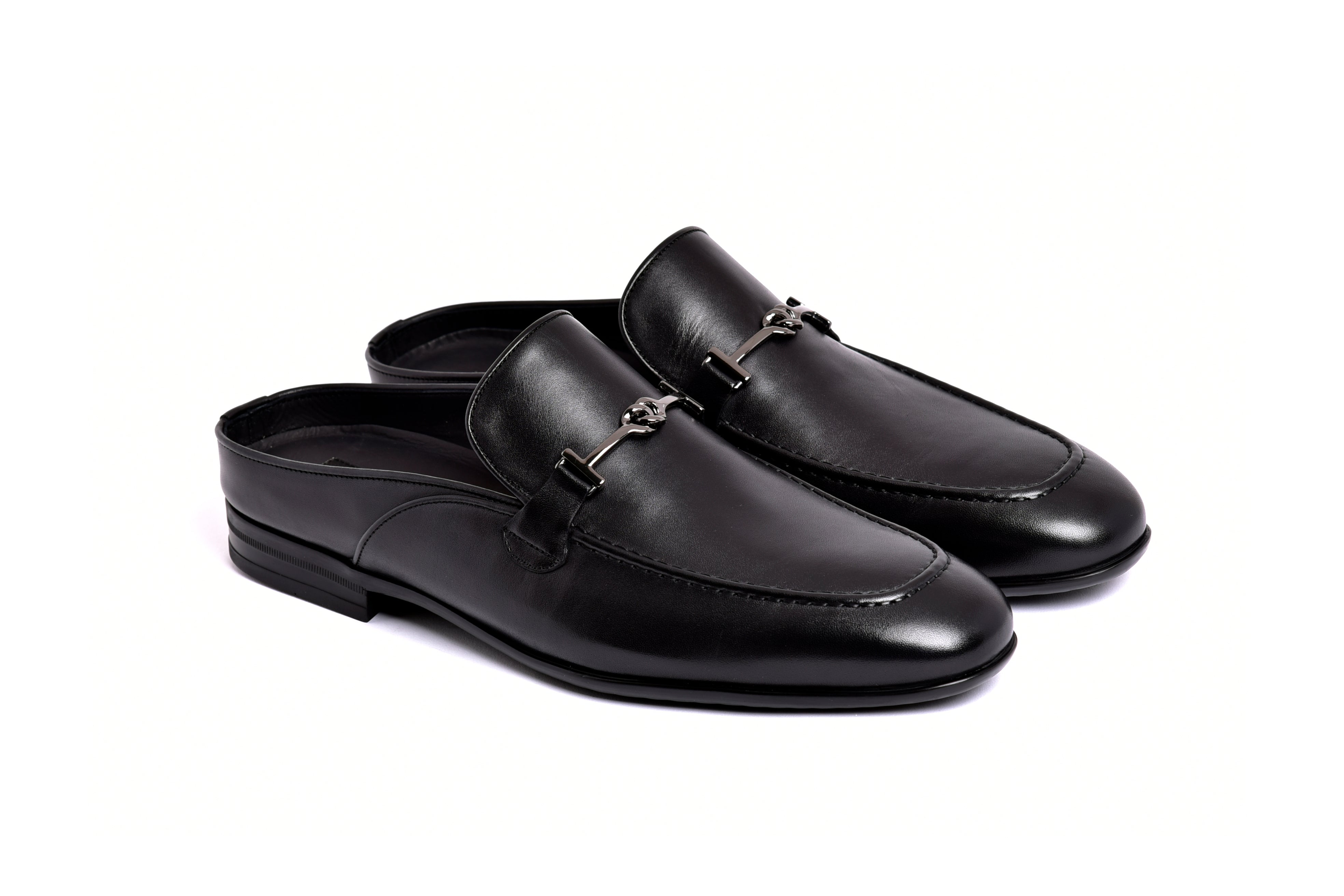 C163-8248 Black Mule( Slip-on)