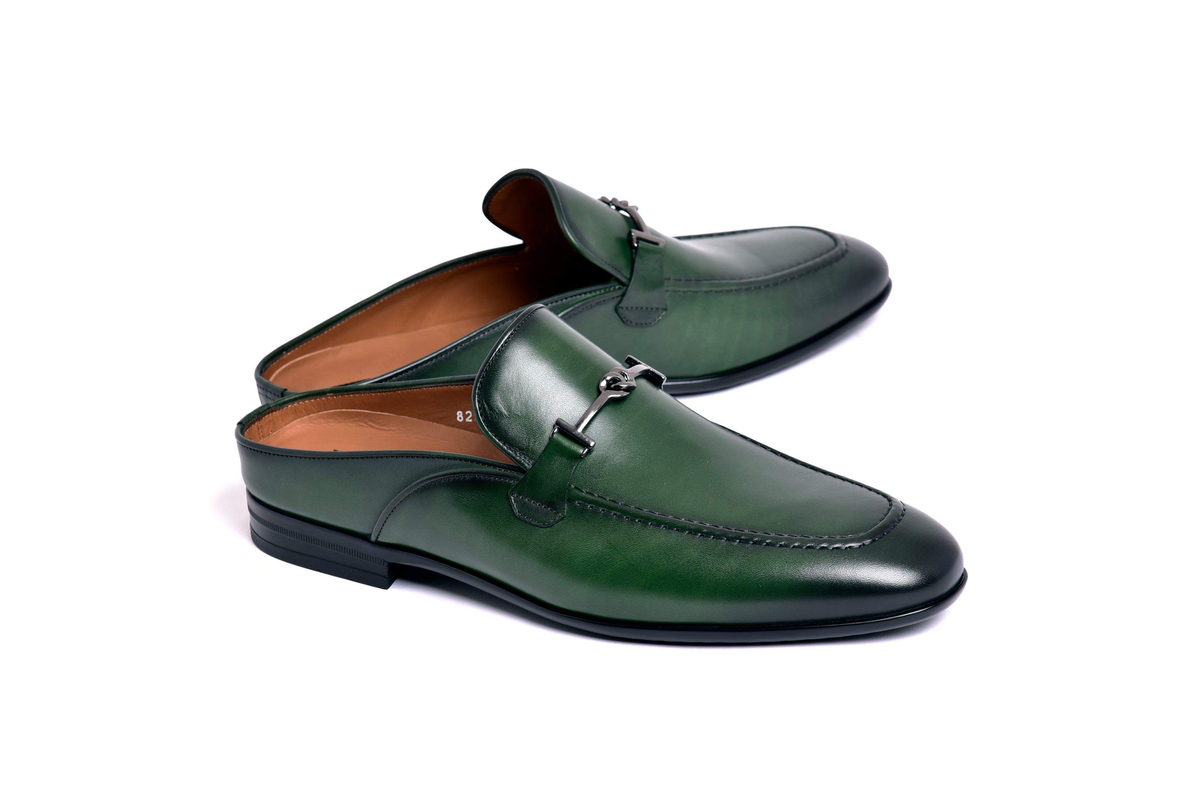 C166-8248 Green Mule( Slip-on)