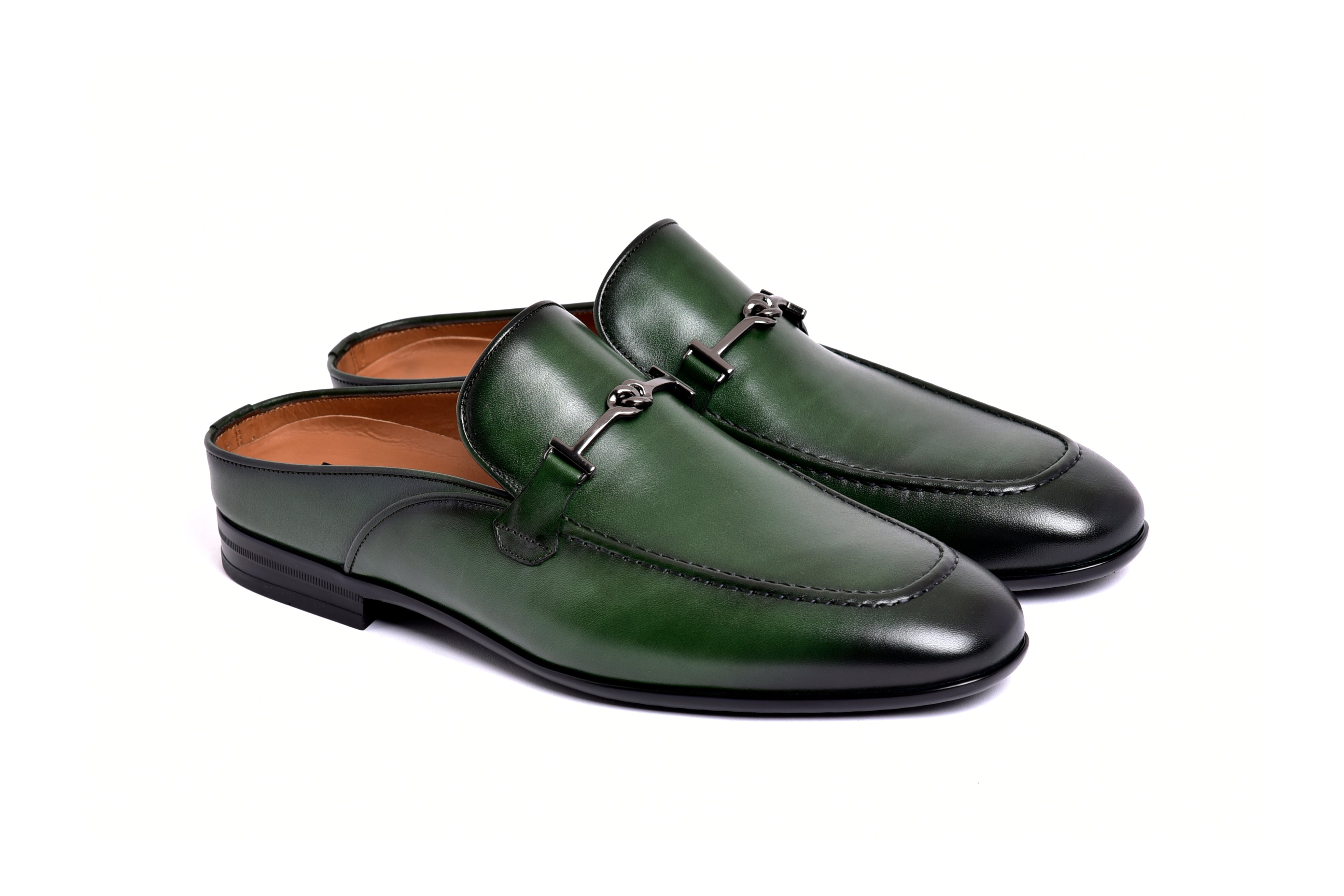 C166-8248 Green Mule( Slip-on)
