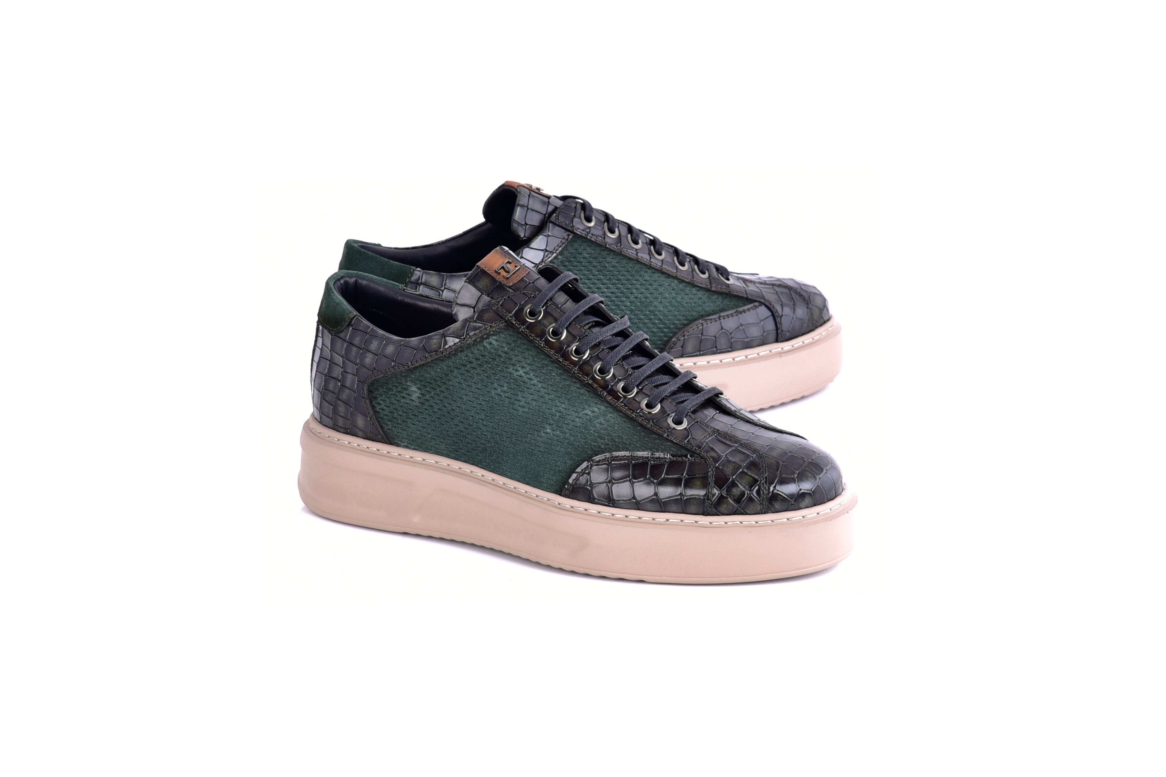 C000138-8492 Fashion sneaker- Green