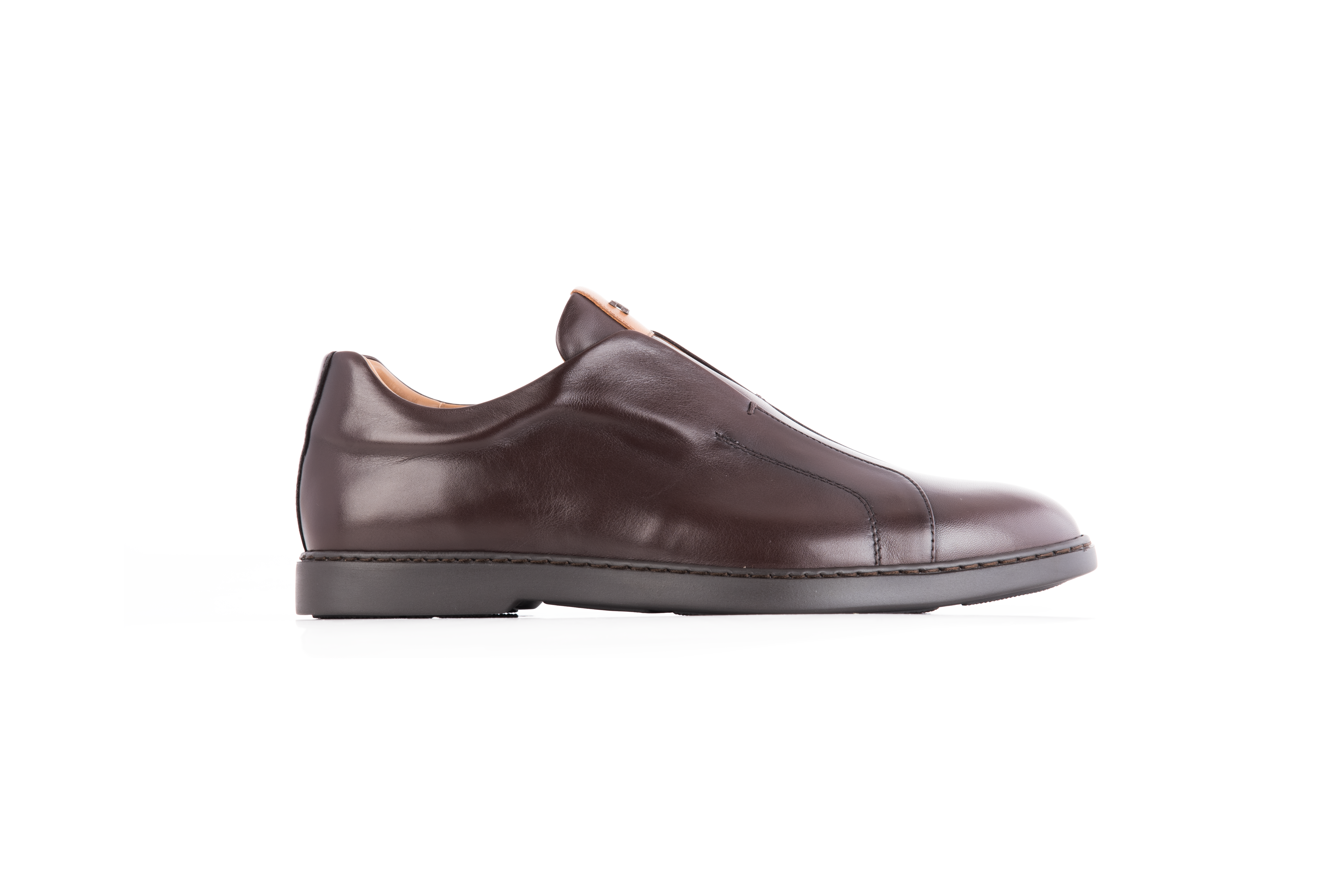 C0118- 8651 Dress Casual slip on- Brown